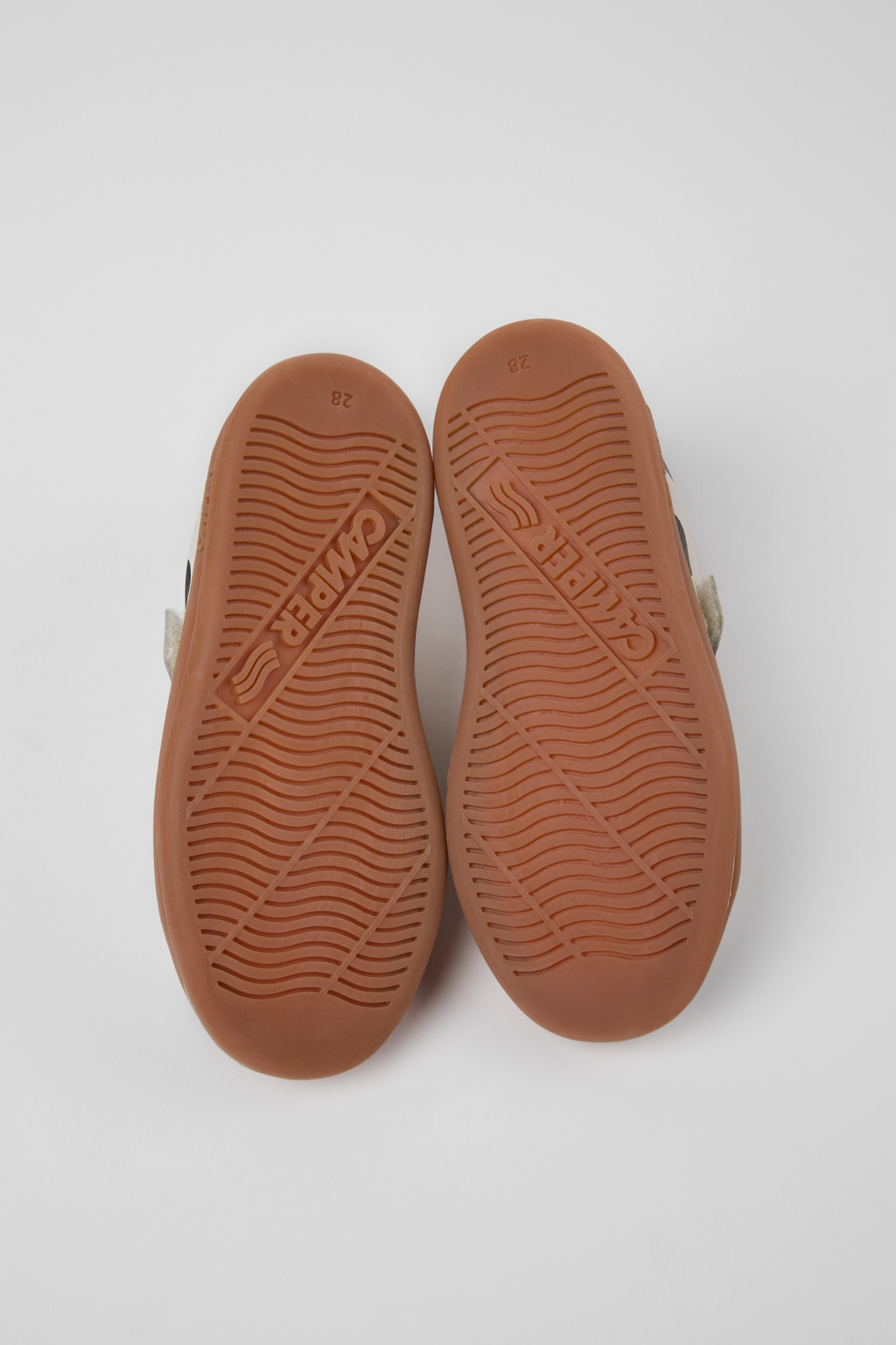 Twins White Leather Sneakers for kids. - Image 5