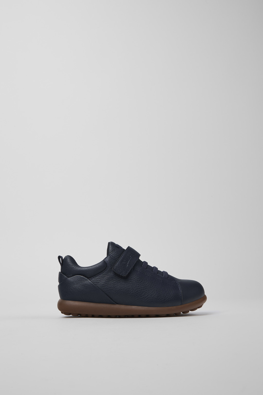 Pelotas Blue Leather and Textile Shoes for Kids. - Image 2