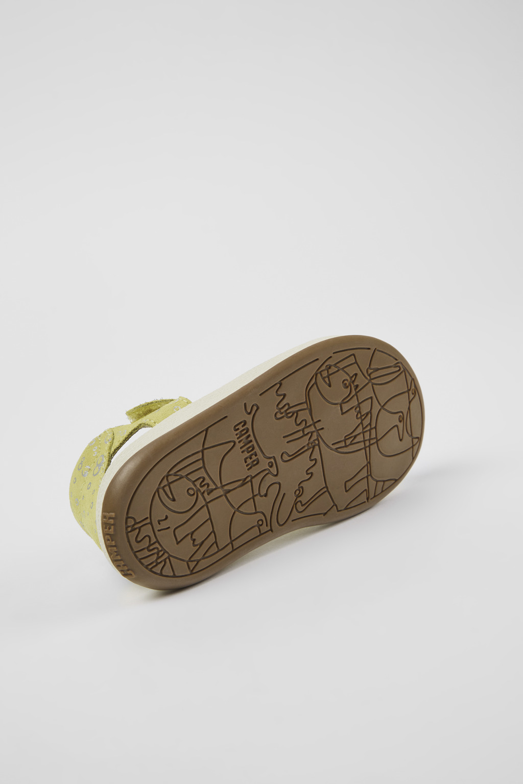 Bicho Yellow Nubuck Sandal - Image 5