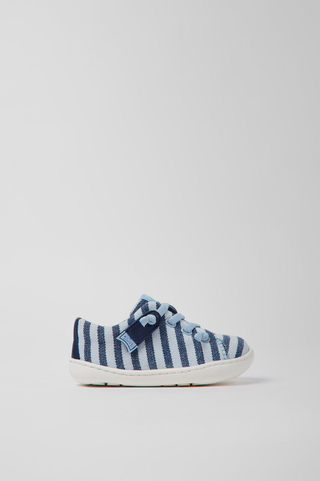 Peu Blue recycled cotton shoes for kids - Image 2