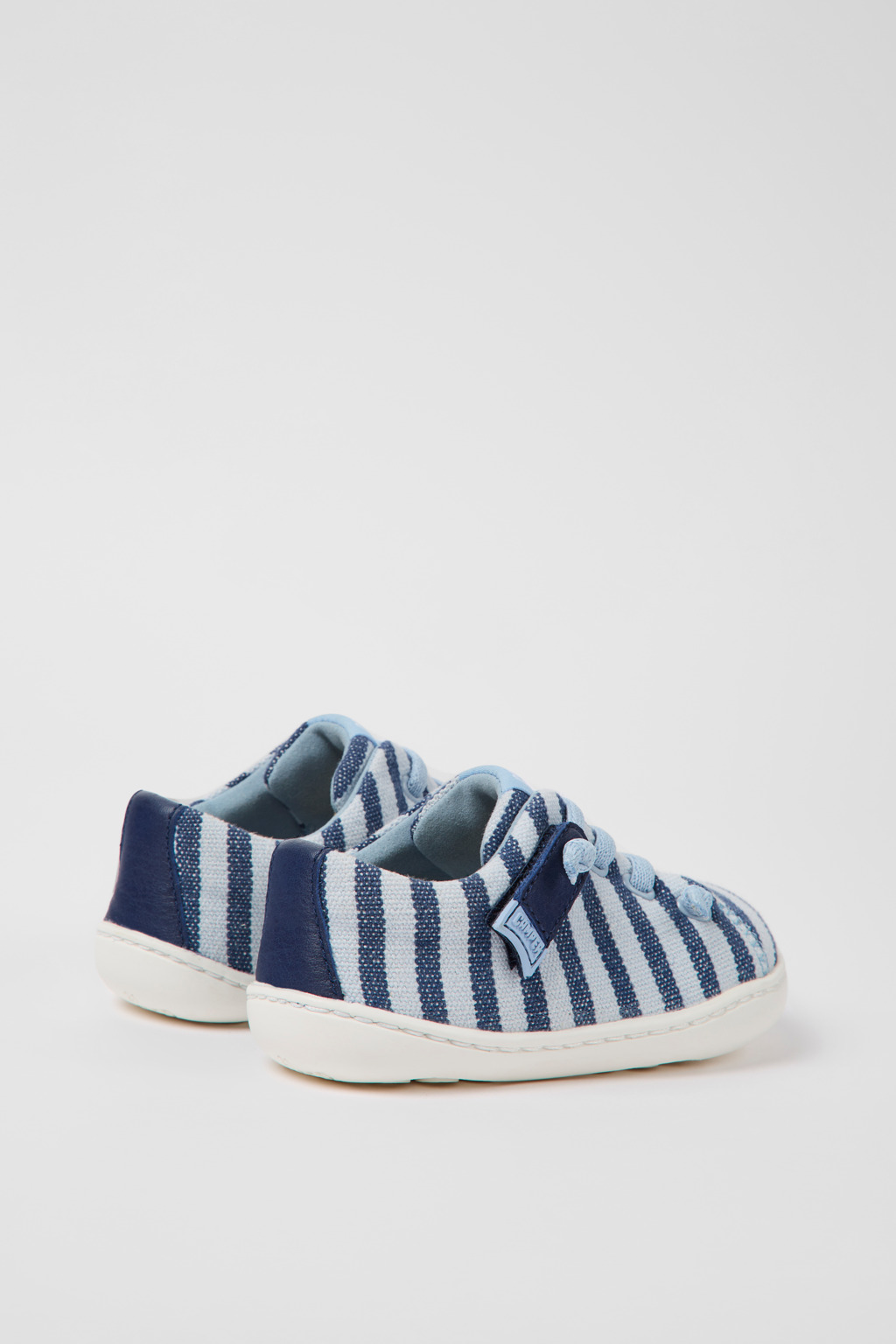 Peu Blue recycled cotton shoes for kids - Image 3