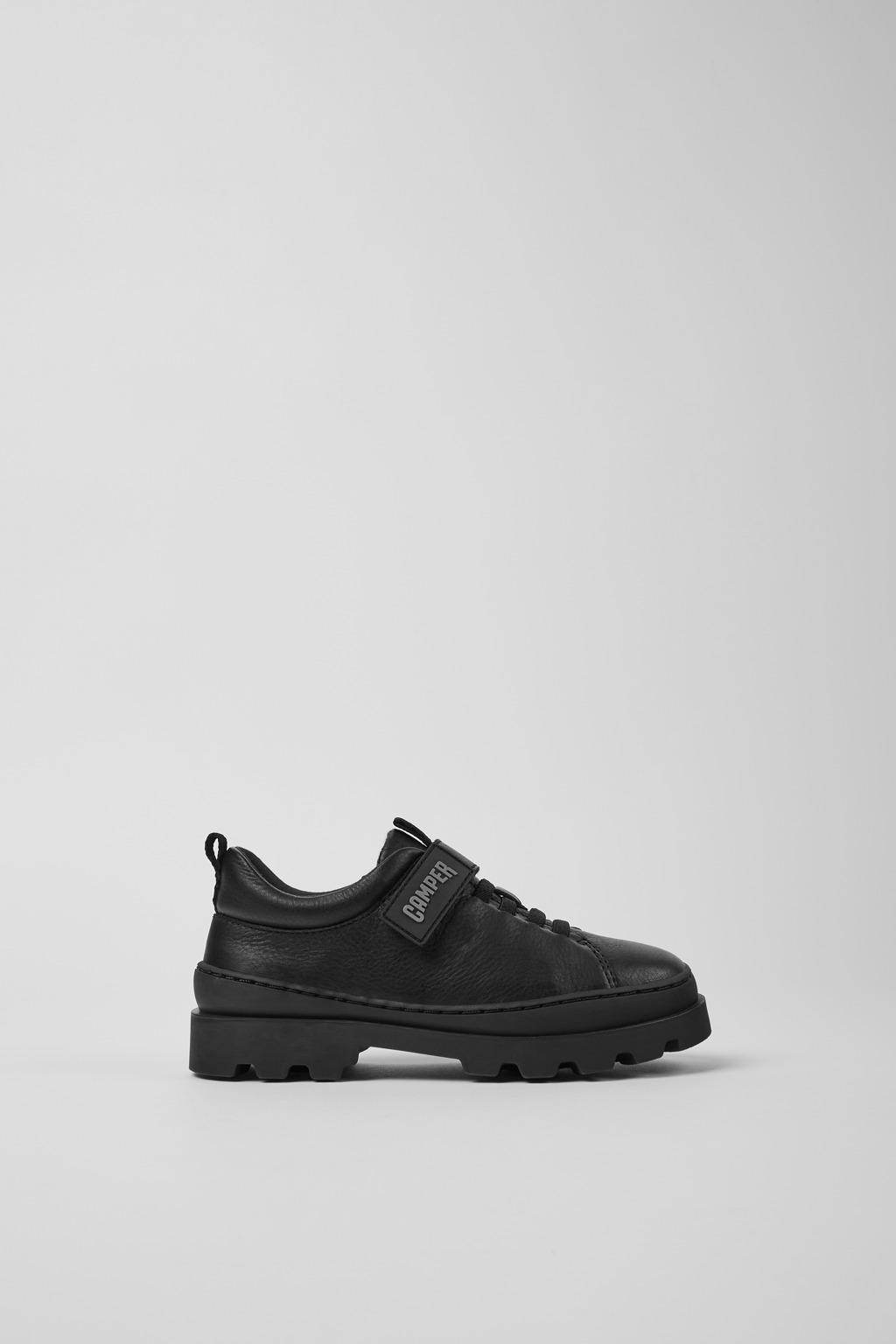 Brutus Black leather shoes for kids - Image 2