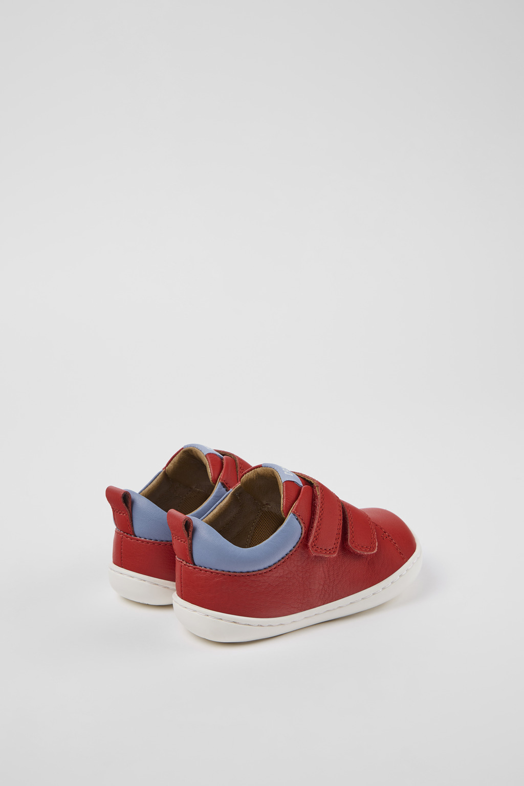 Peu Red Leather Sneaker - Image 3