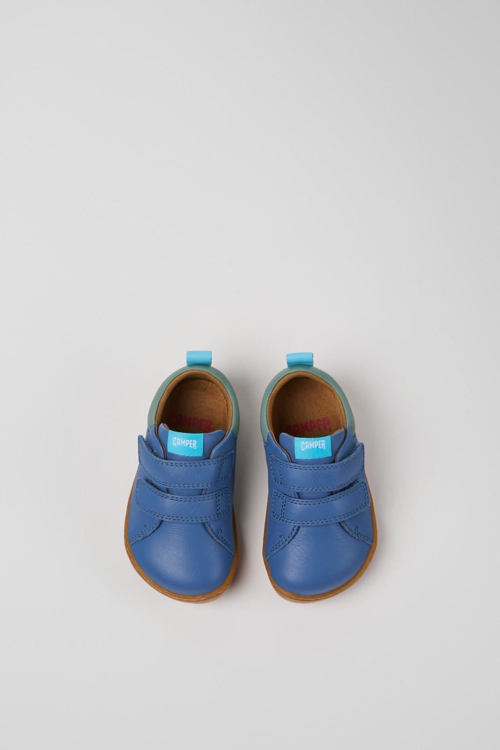 Peu Multicolor Leather Sneakers for Kids. - Image 4
