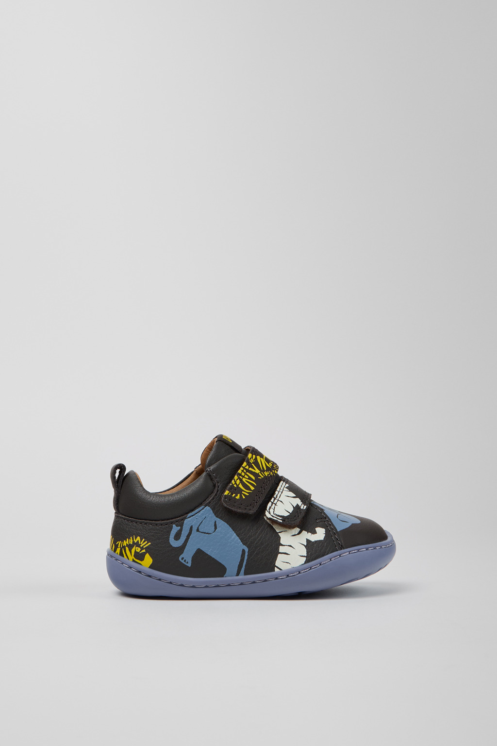 Twins Multicolor Leather Sneakers for Kids. - Image 2