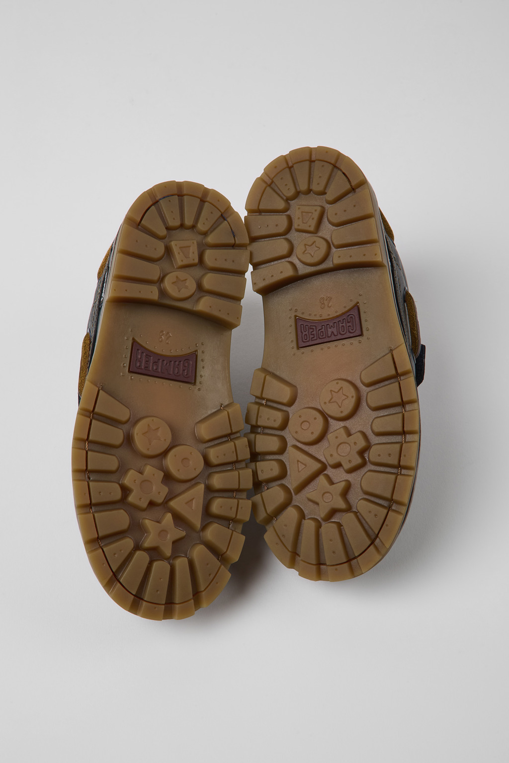 Compas Blue Leather Nautical Shoes for Kids. - Image 5