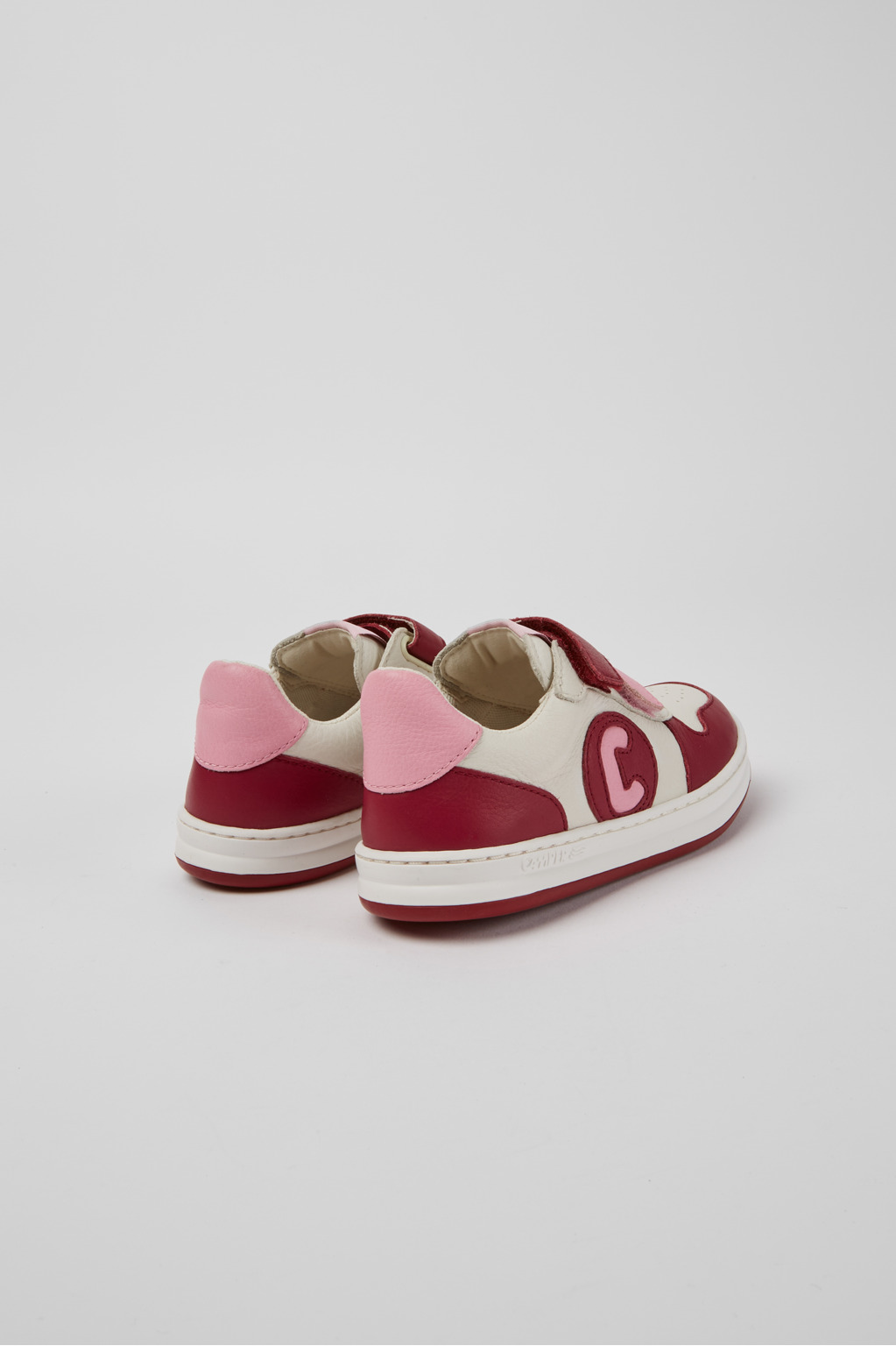 Runner White, pink and light pink sneakers - Image 3