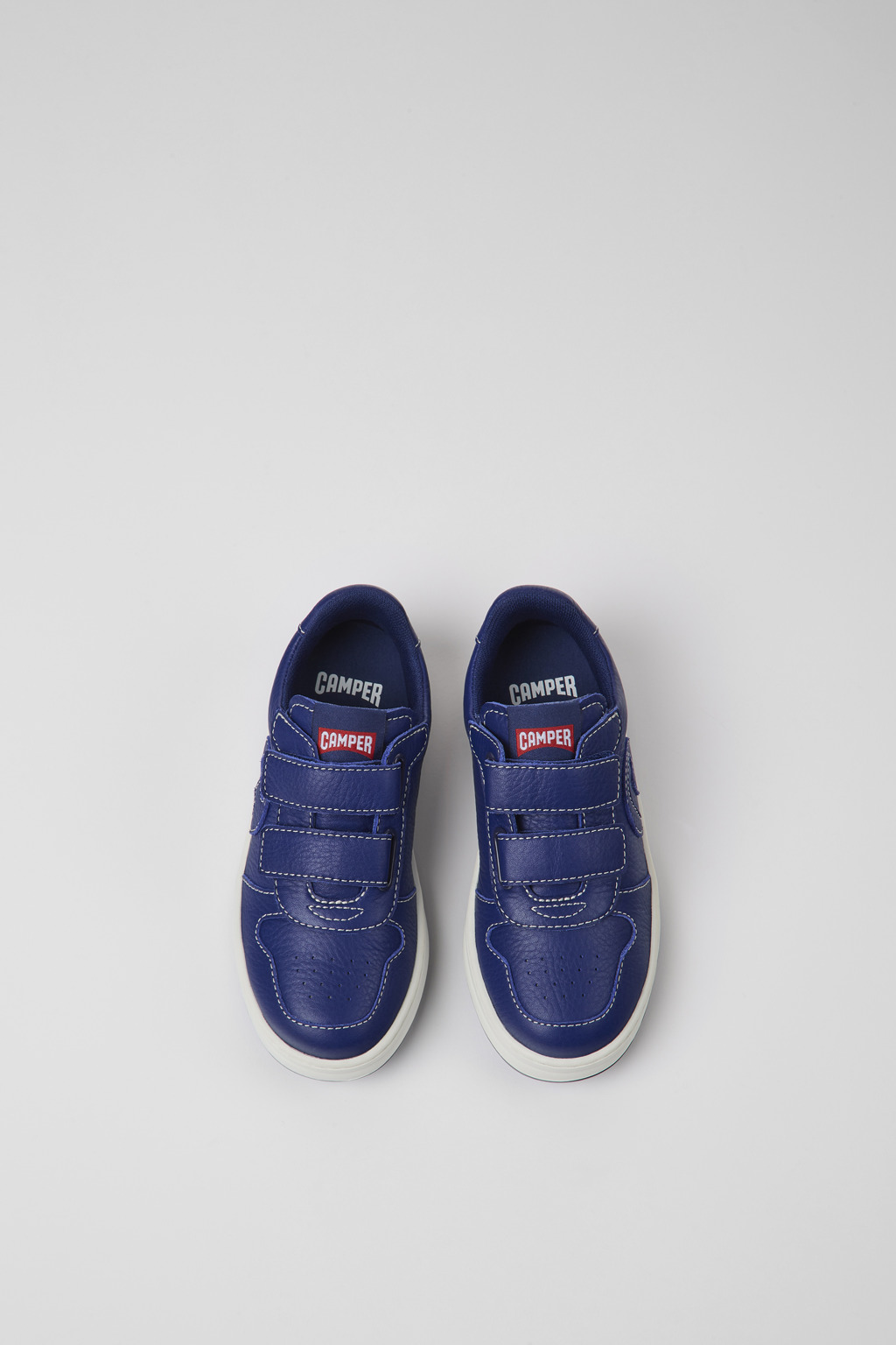 Runner Blue leather sneakers - Image 4