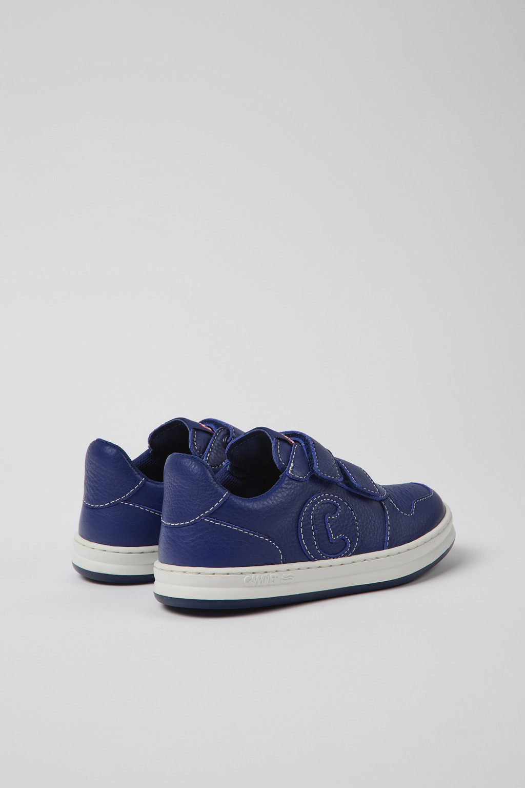 Runner Blue leather sneakers - Image 3