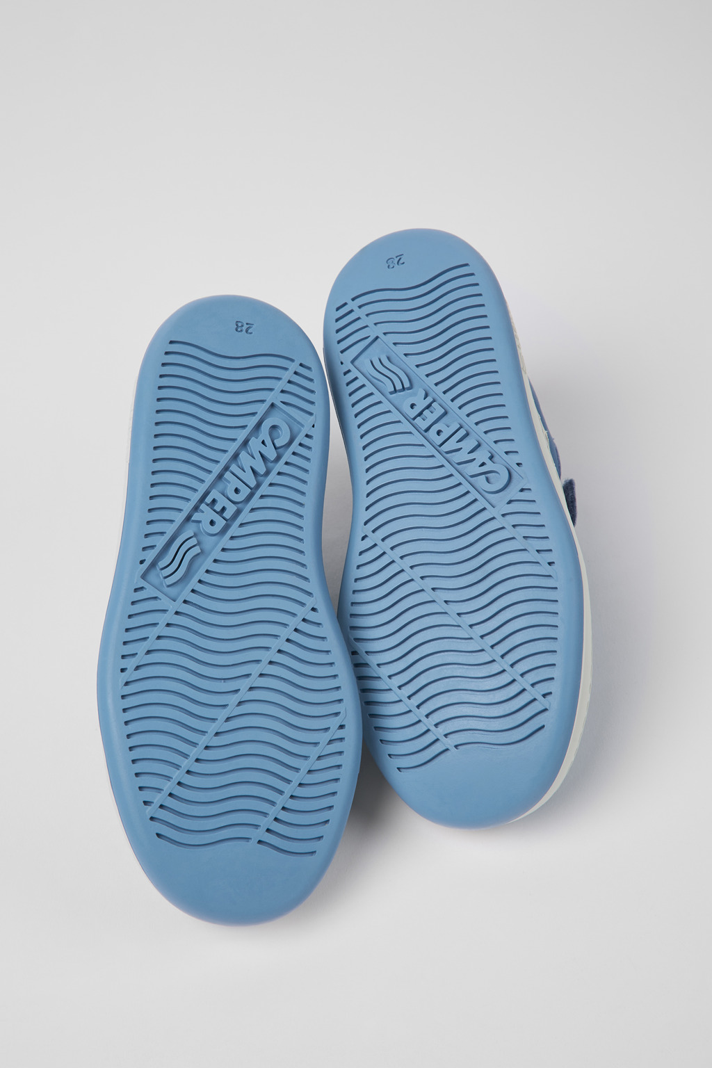 Runner Blue leather sneakers for kids - Image 5