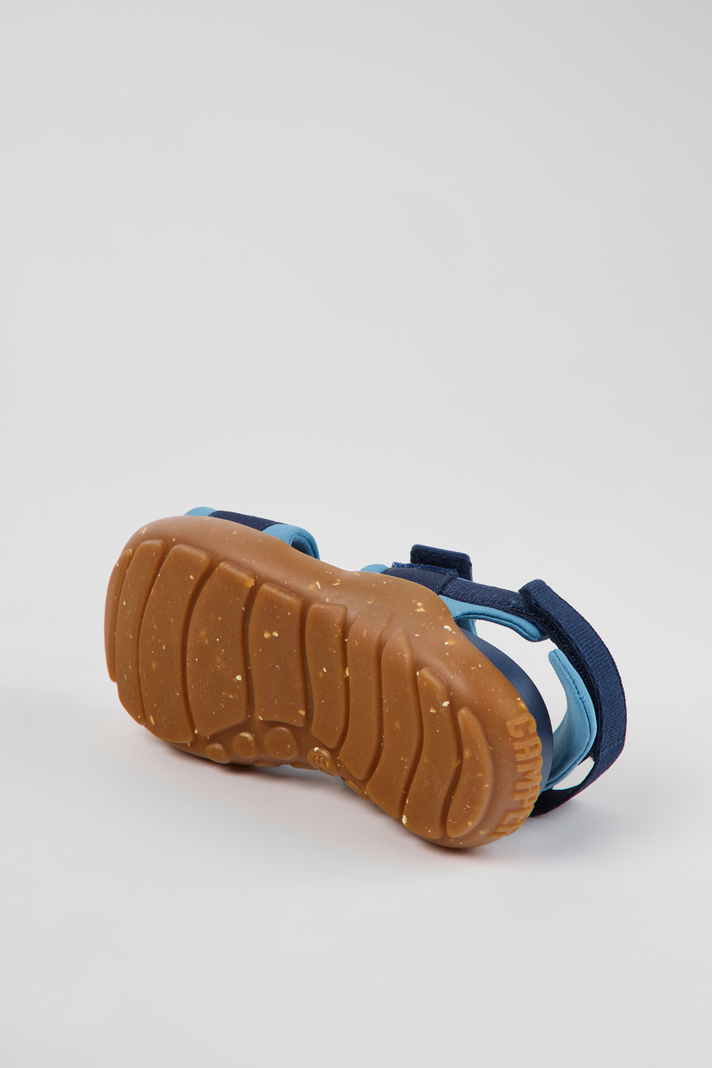 Wous Blue textile sandals for kids - Image 5