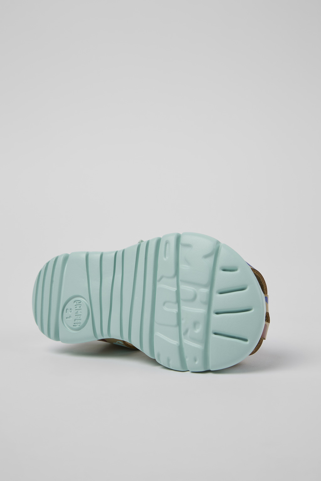Oruga Multicolored Leather/Textile Sandal - Image 5