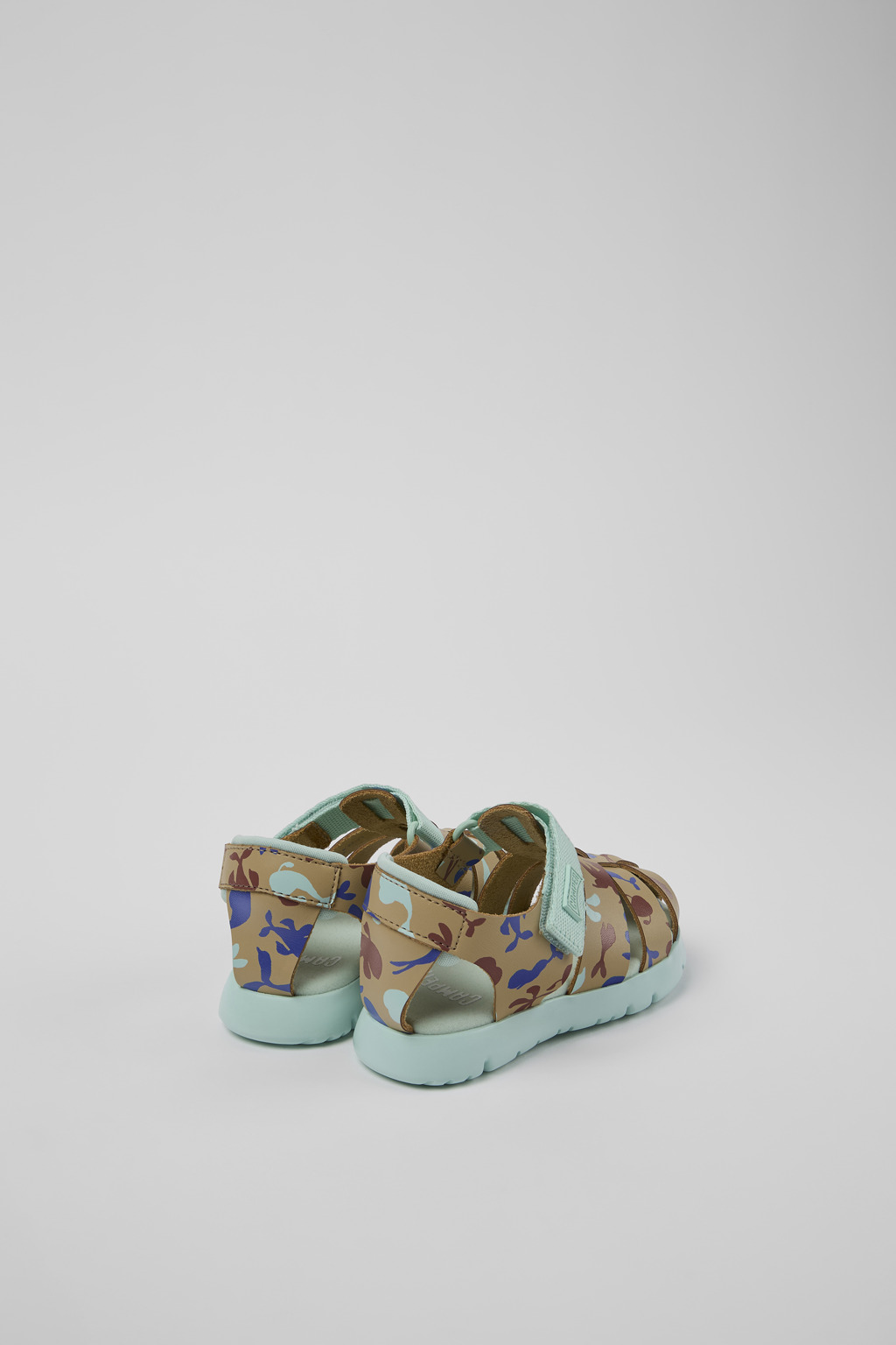 Oruga Multicolored Leather/Textile Sandal - Image 3