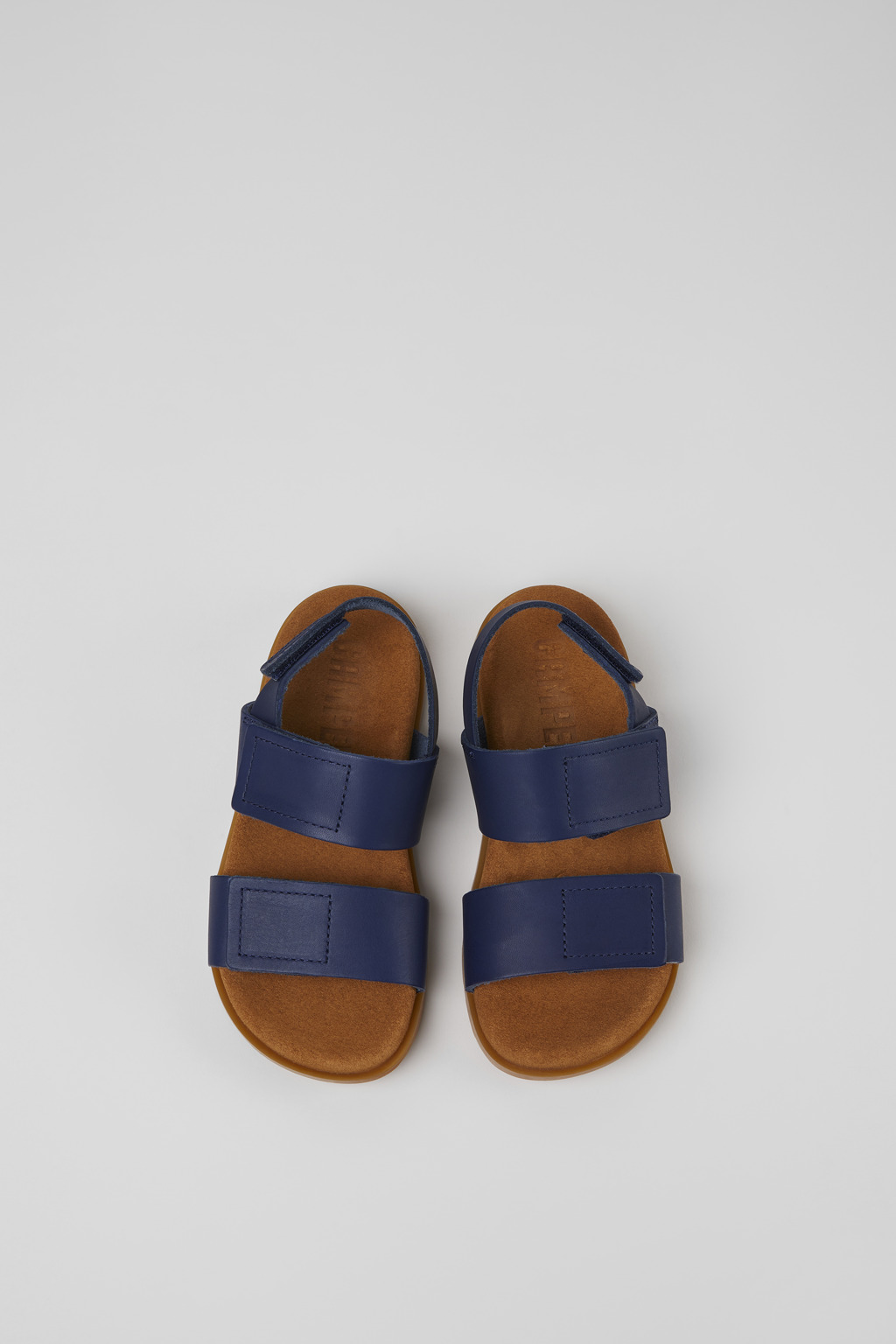 Brutus Sandal Navy blue leather sandals for kids - Image 4