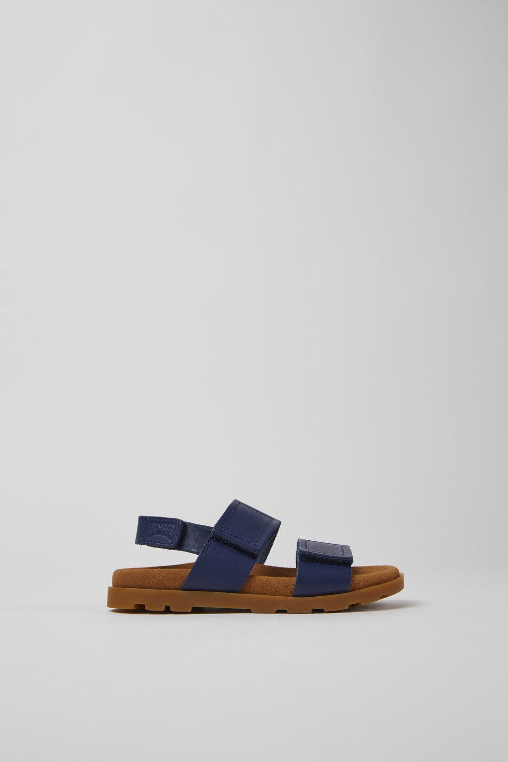 Brutus Sandal Navy blue leather sandals for kids - Image 2