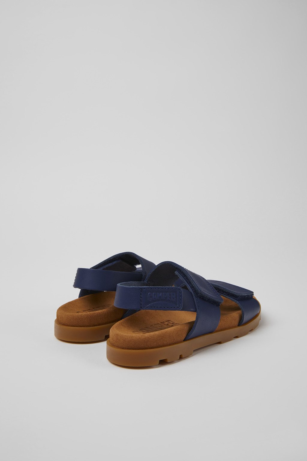 Brutus Sandal Navy blue leather sandals for kids - Image 3