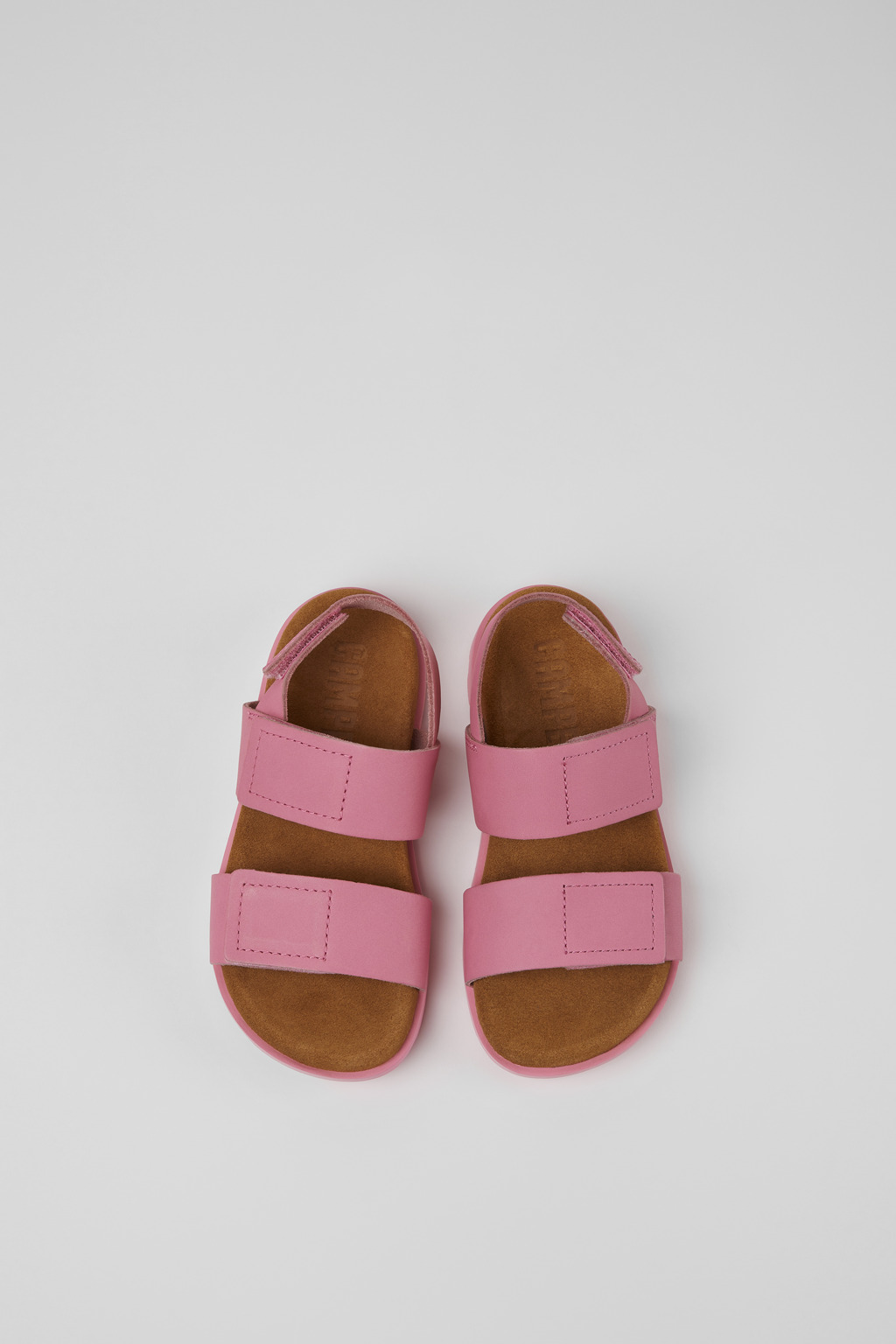 Brutus Sandal Pink leather sandals for kids - Image 4