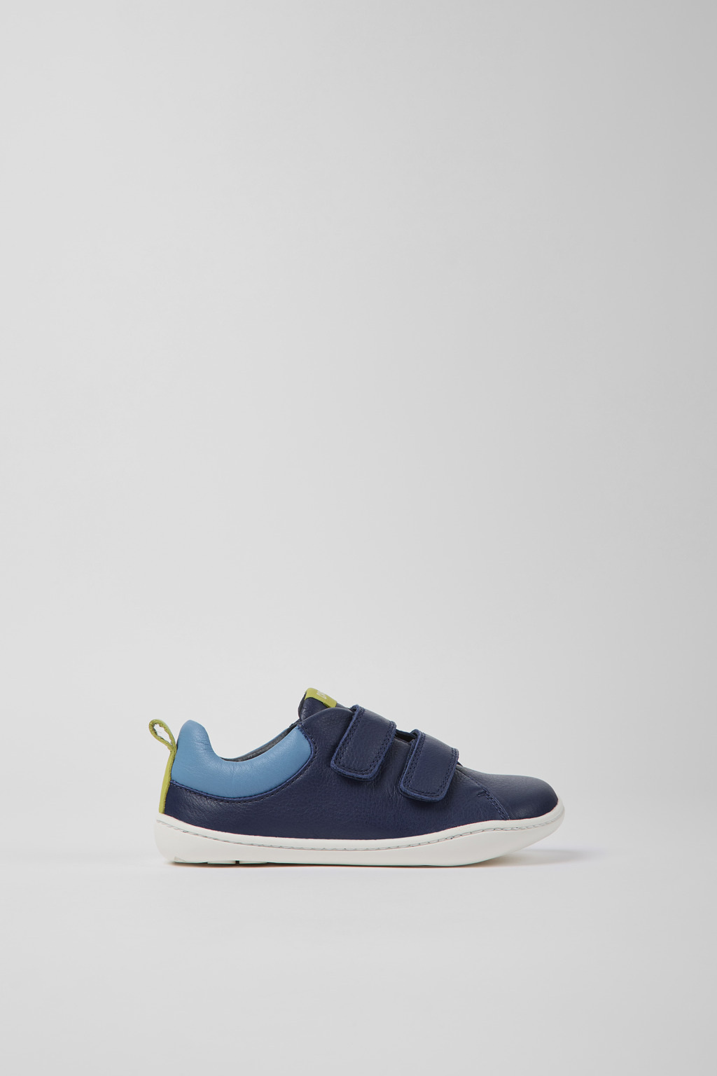 Peu Blue leather shoes for kids - Image 2