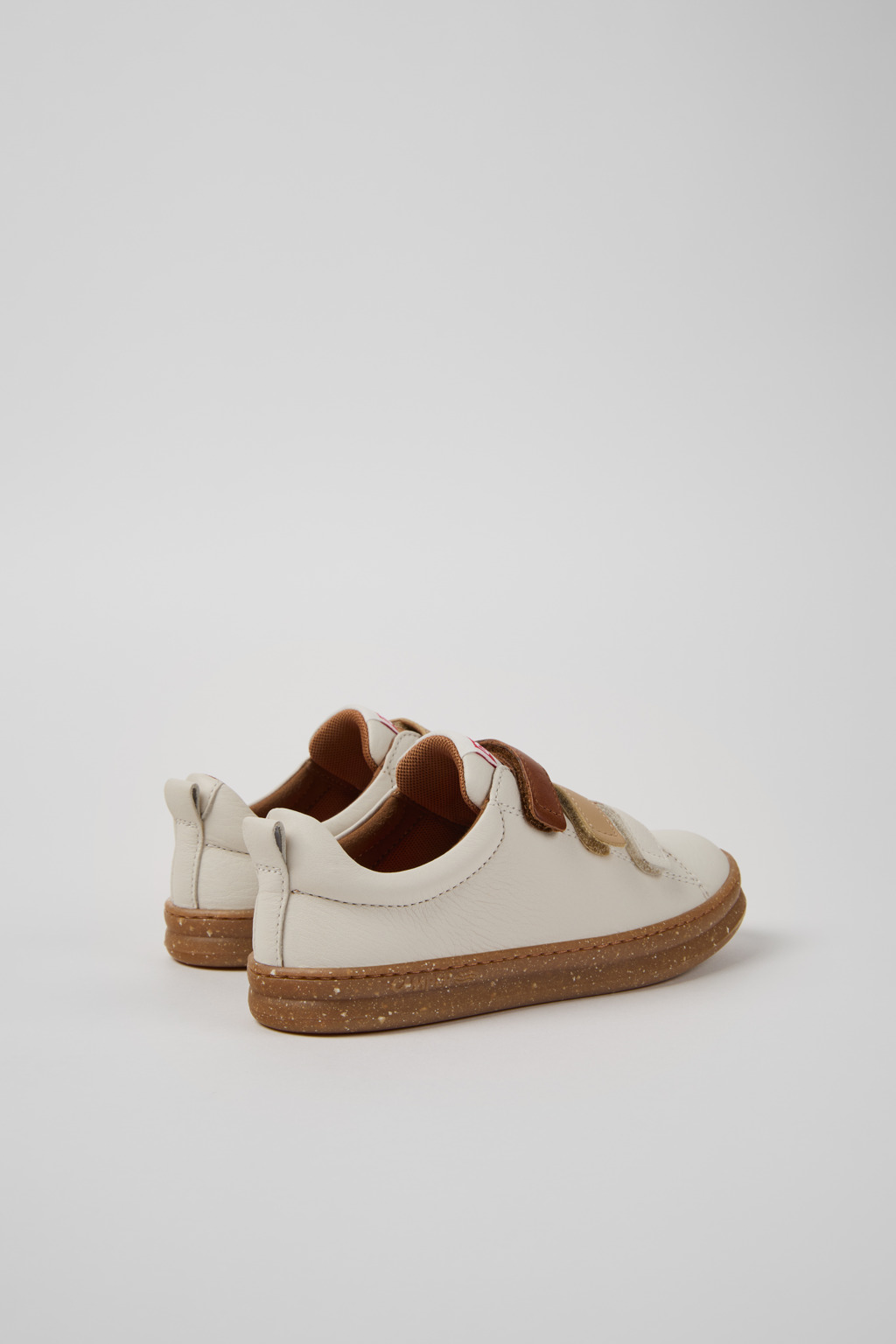 Twins Multicolor Leather Sneakers for Kids. - Image 3