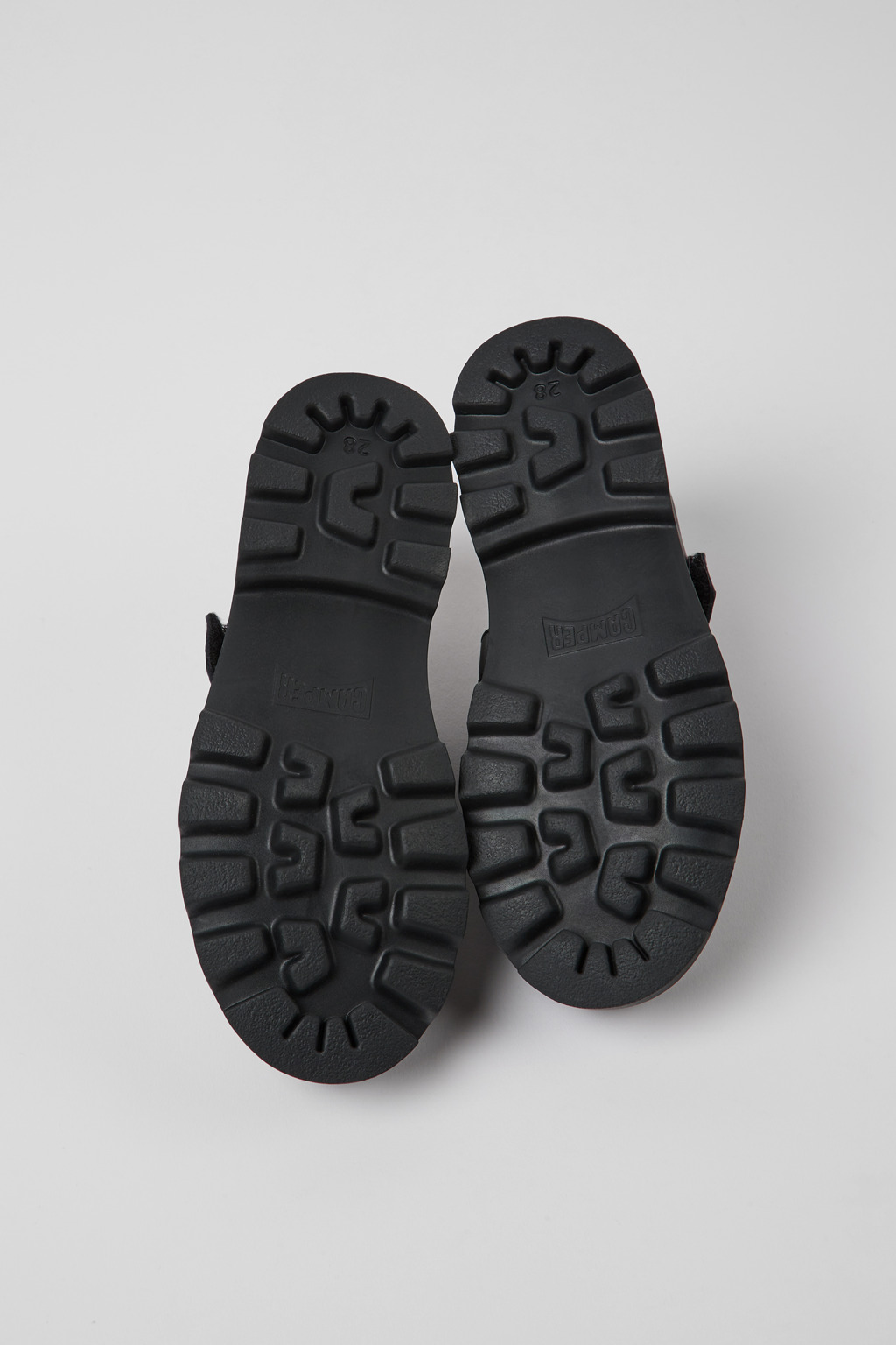 Brutus Black leather Mary Jane shoes for kids - Image 5