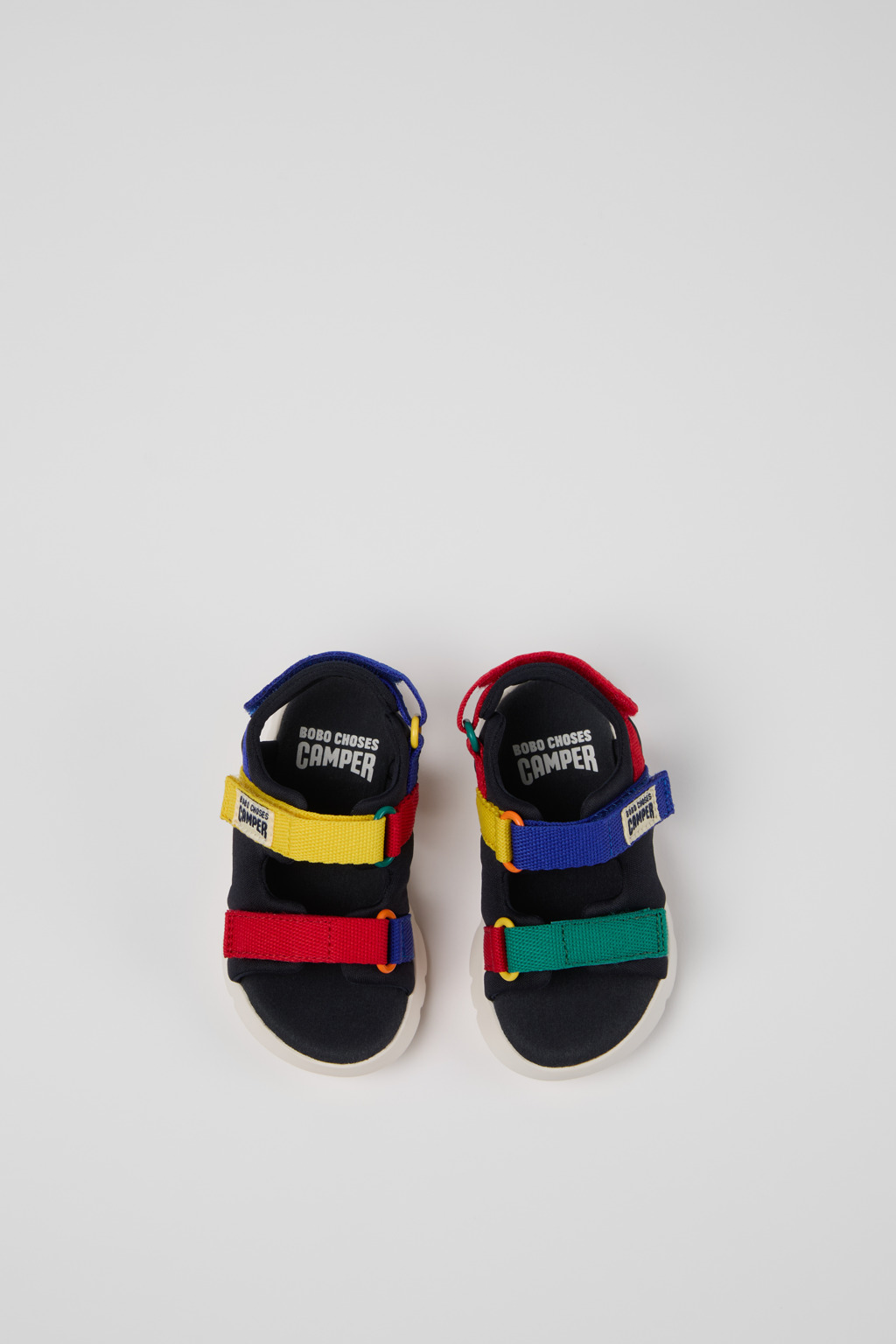 Bobo Choses x Camper Multicolor Textile Sandals for Kids. - Image 4