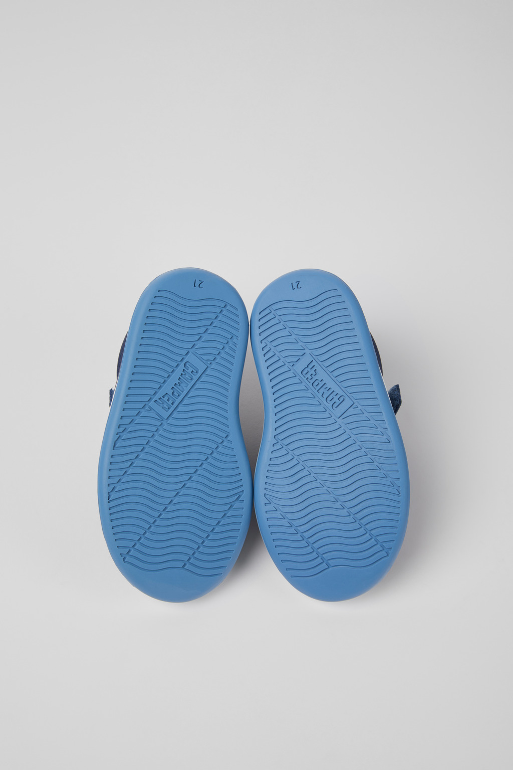 Runner Blue leather sneakers for kids - Image 5
