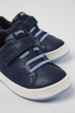 Runner Blue Leather Sneaker