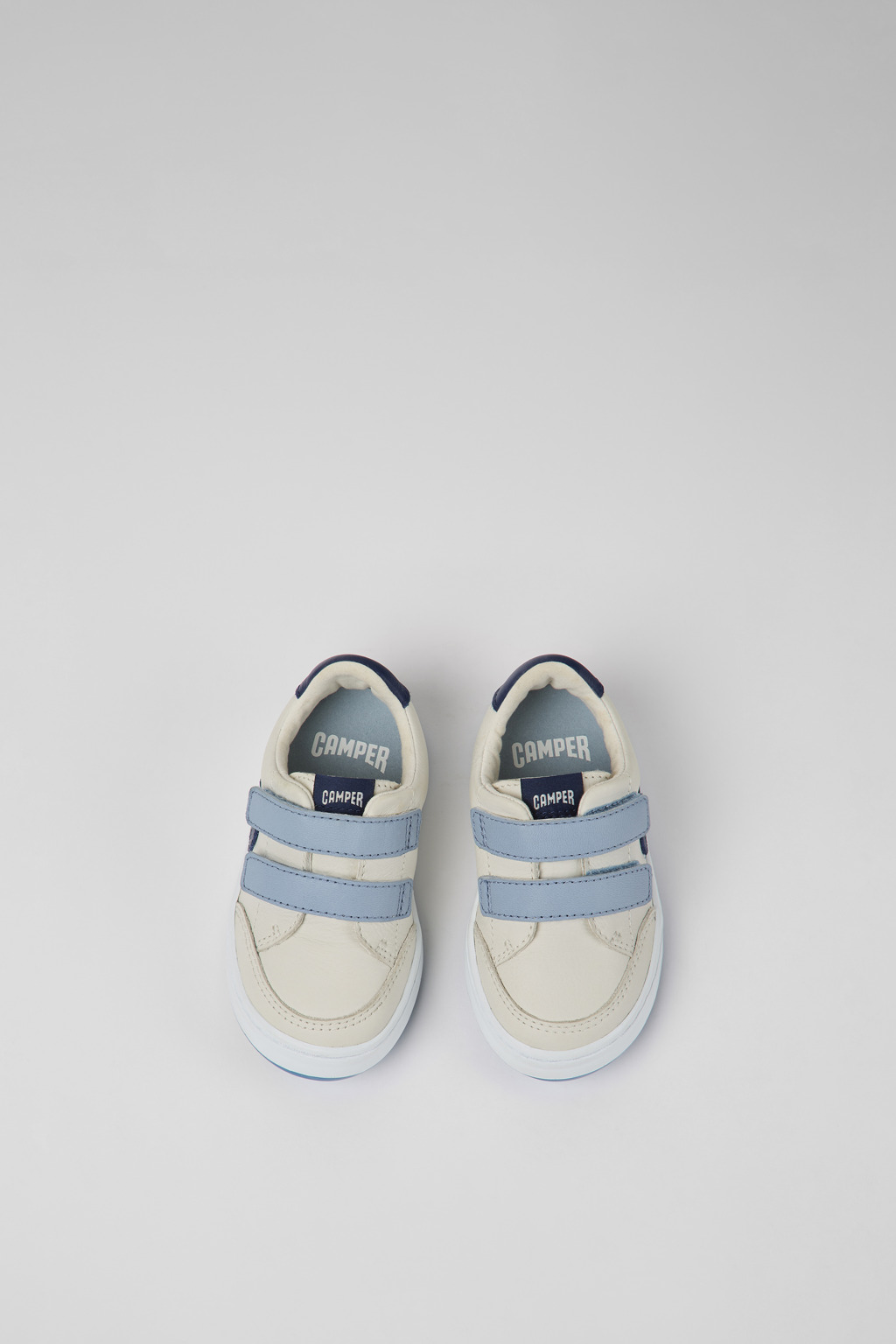Runner Multicolored leather sneakers for kids - Image 4