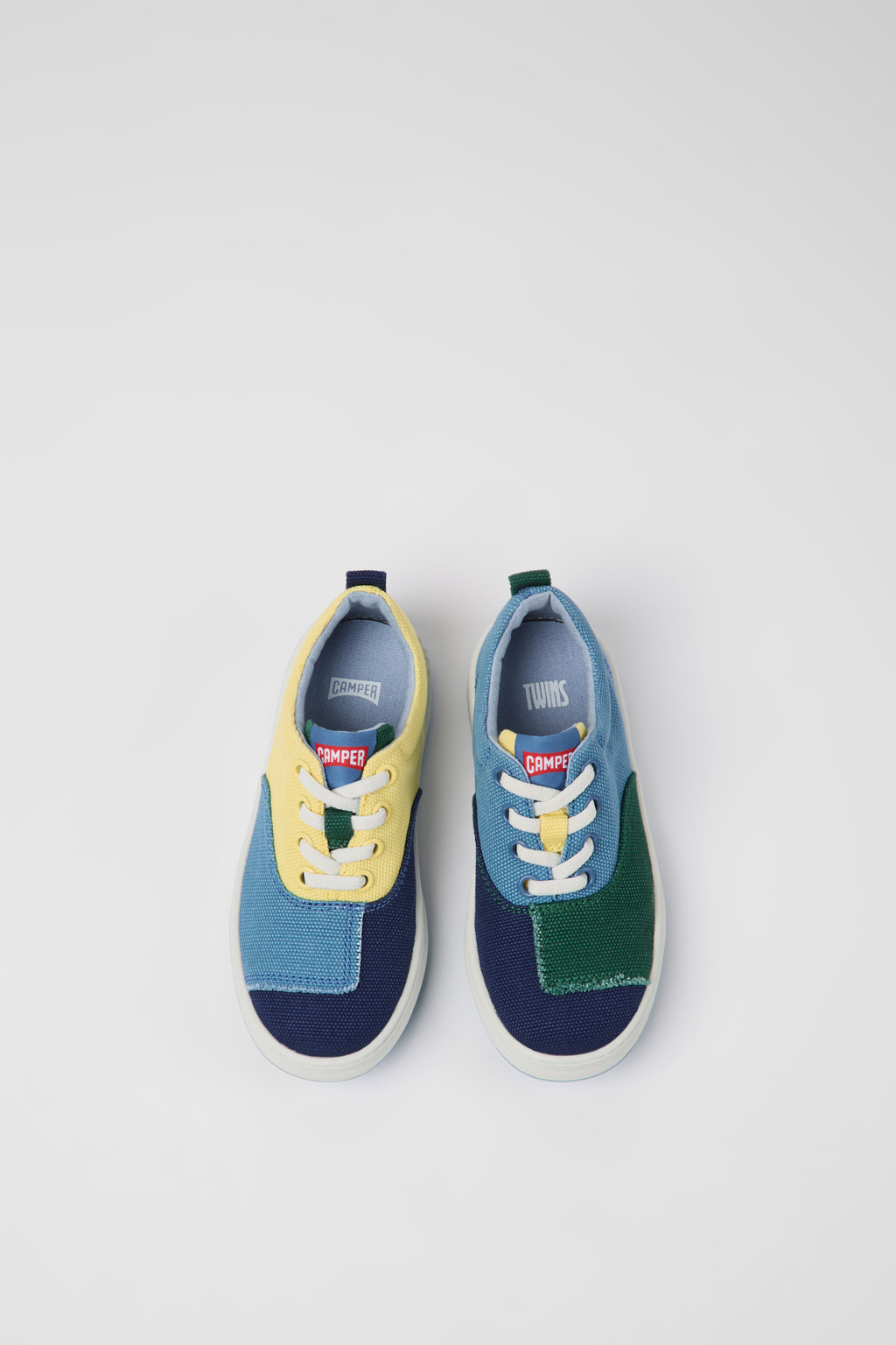 Twins Multicolored textile sneakers for kids - Image 4