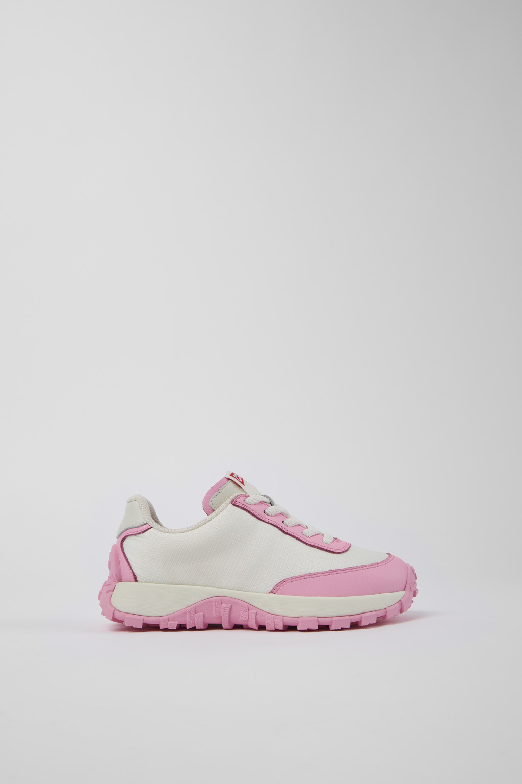 Drift Trail White Textile/Leather Sneaker - Image 2