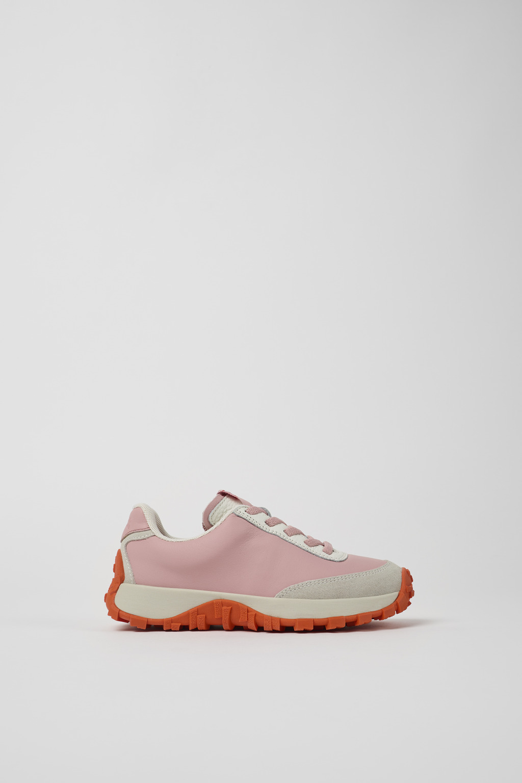 Drift Trail Pink and gray leather and nubuck sneaker - Image 2