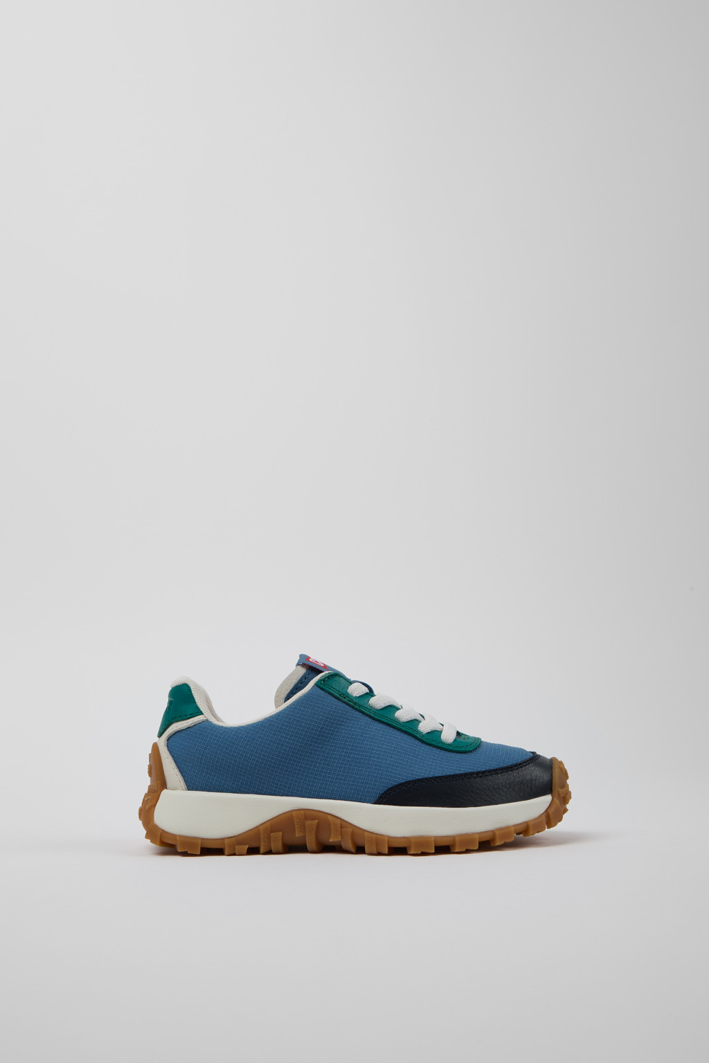 Drift Trail Multicolor Recycled PET and Leather Sneakers for Kids. - Image 2