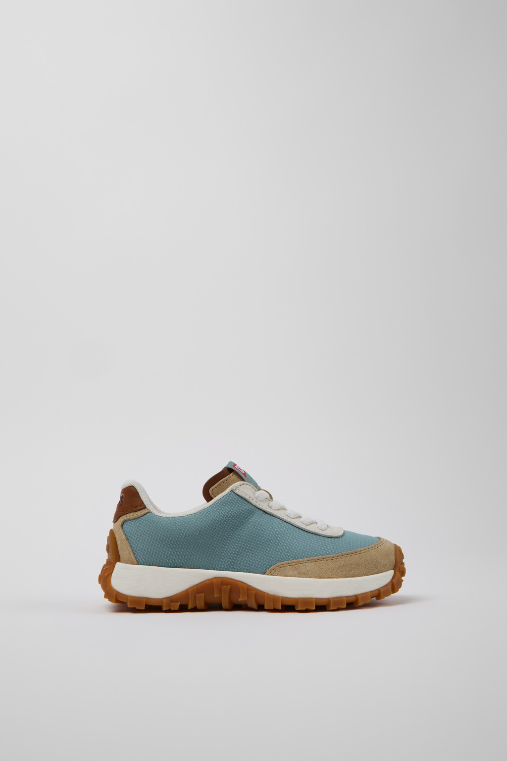 Drift Trail Multicolor Recycled PET and Nubuck Sneakers for Kids. - Image 2