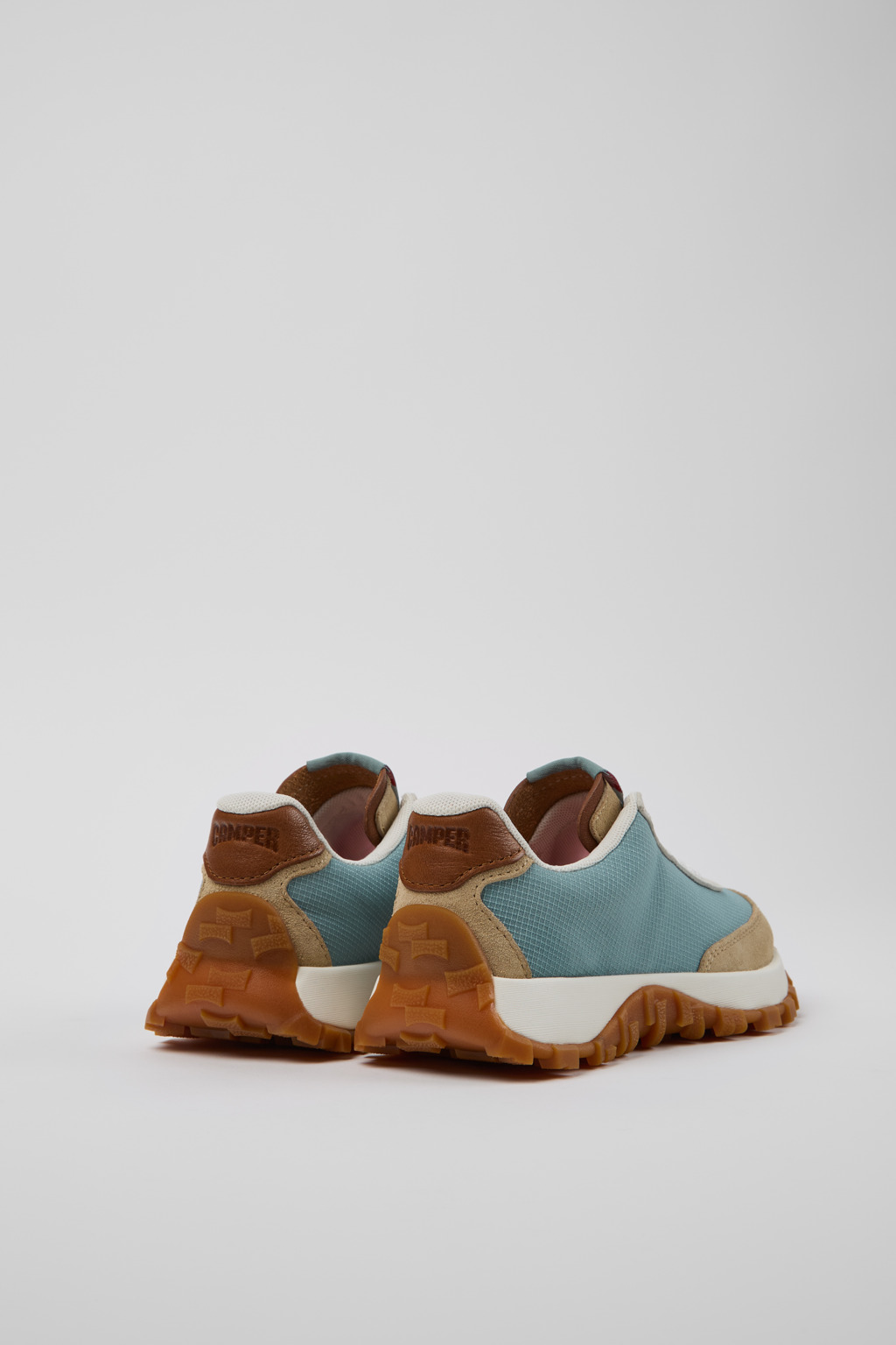 Drift Trail Multicolor Recycled PET and Nubuck Sneakers for Kids. - Image 3