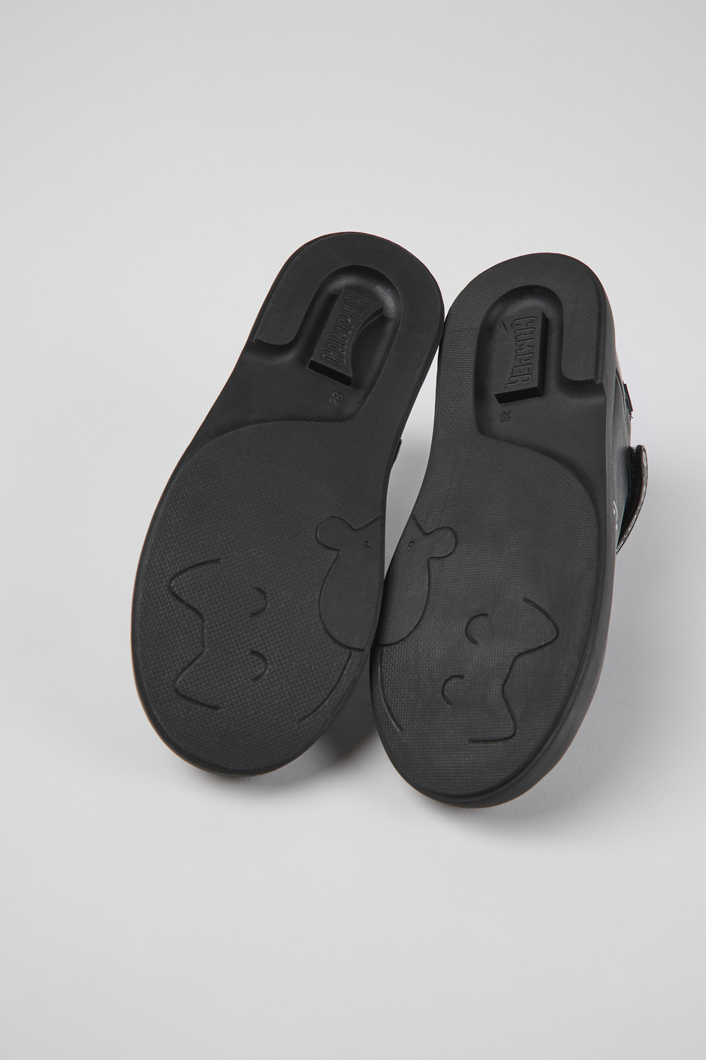 Twins Black leather Mary Jane shoes for kids - Image 5