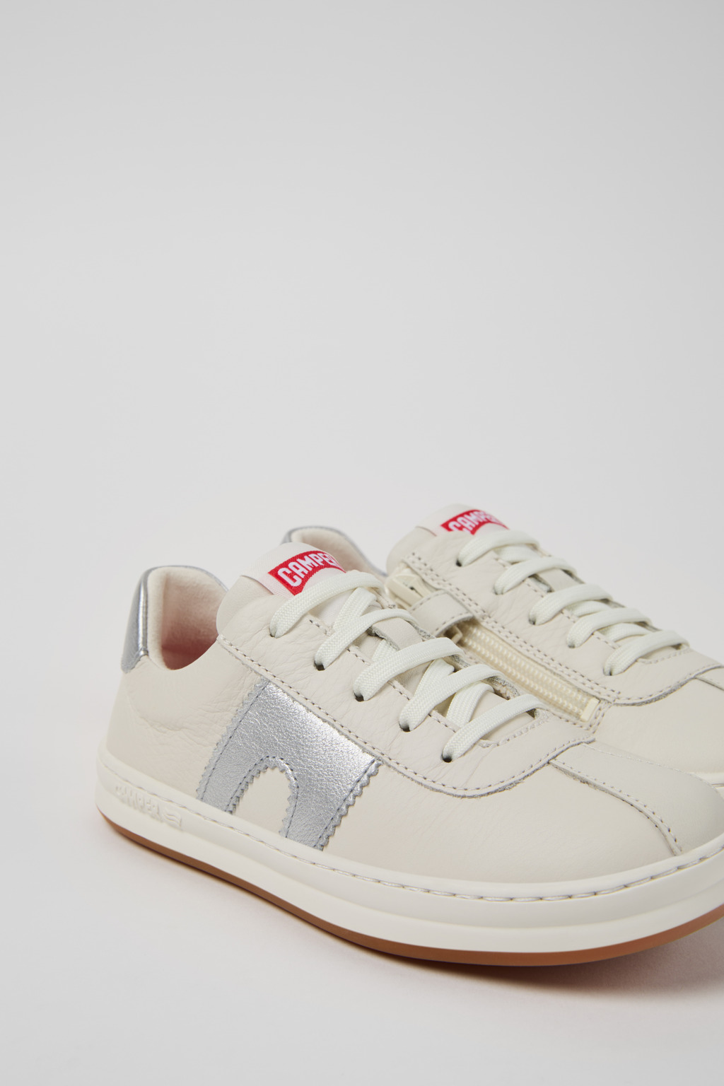 Runner Multicolor Leather Sneakers for Kids. - Image 6