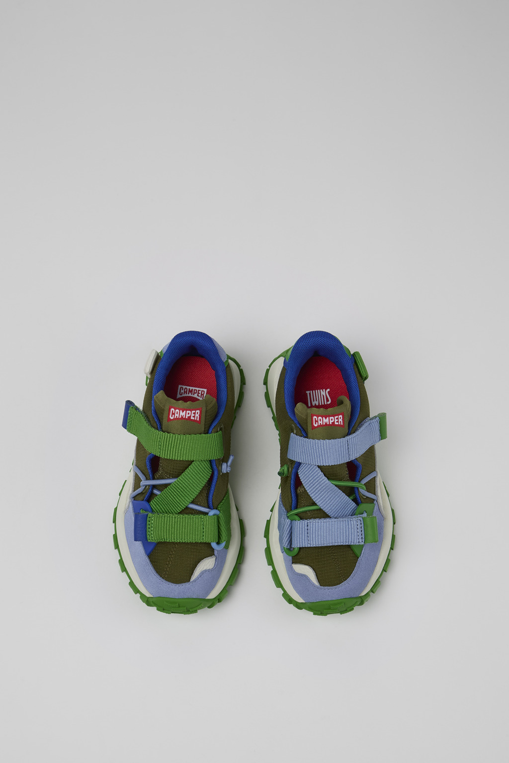 Twins Multicolored Textile/Leather Sneaker - Image 4