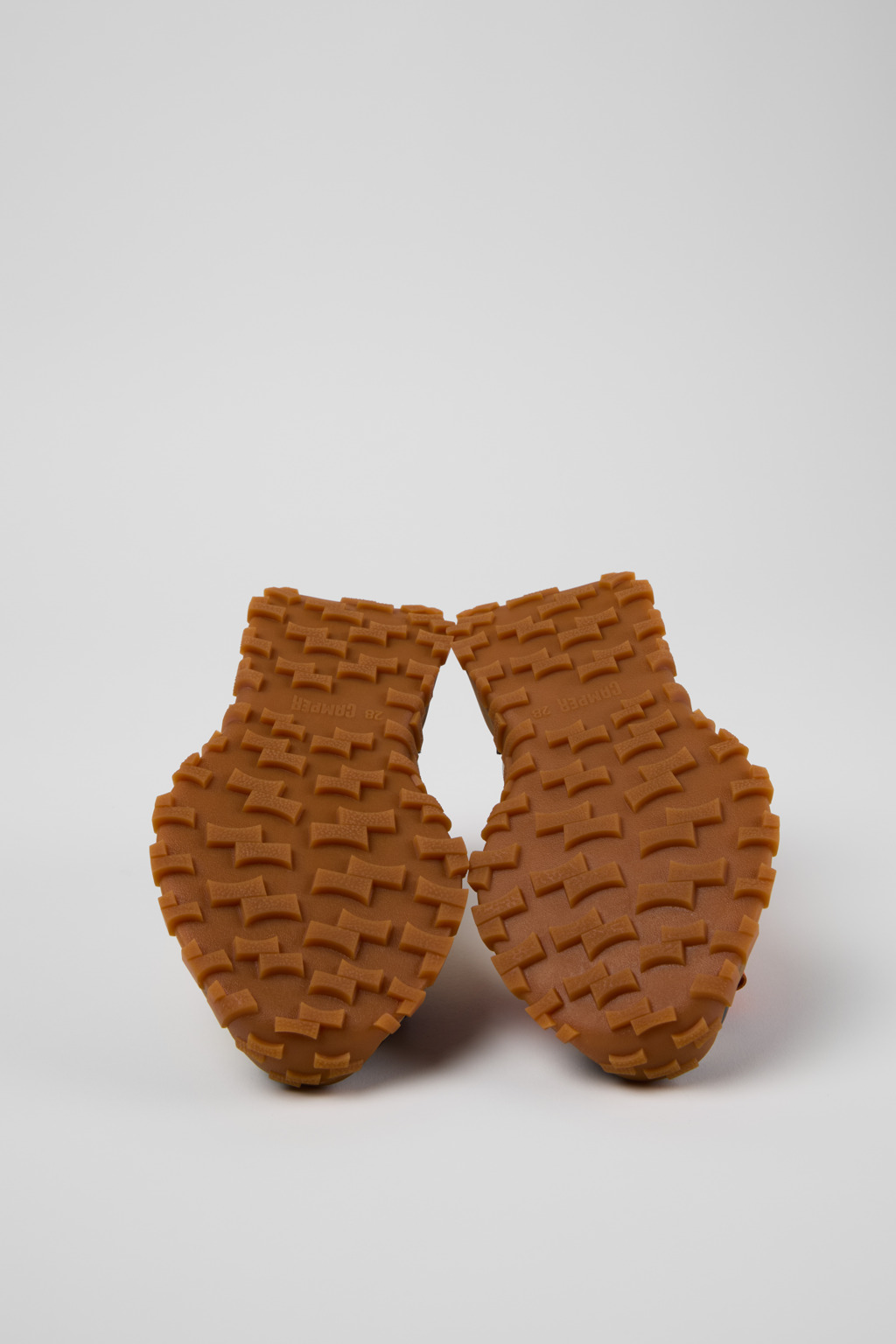 Bobo Choses x Camper Multicolor Textile and Leather Semi-Open Shoes for Kids. - Image 5