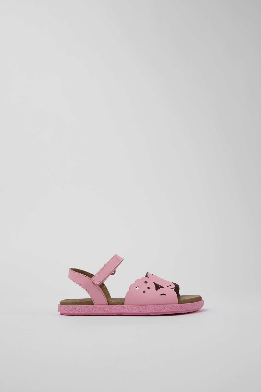 Twins Pink Leather Sandal - Image 2