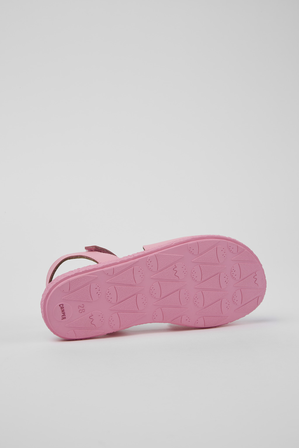 Twins Pink Leather Sandal - Image 5