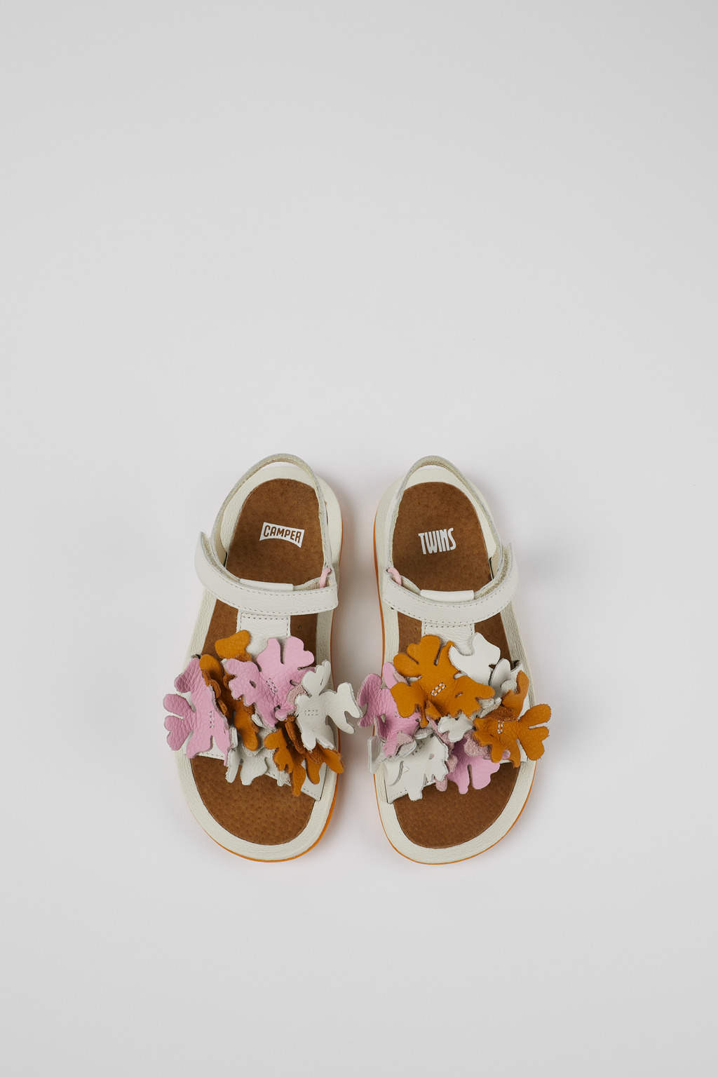 Twins Multicolored Leather Sandal - Image 4