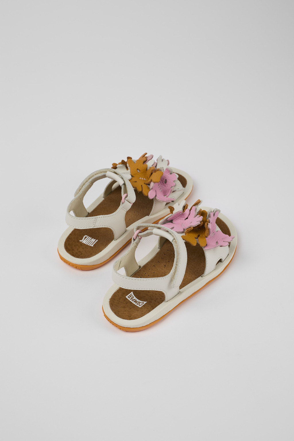 Twins Multicolored Leather Sandal - Image 3