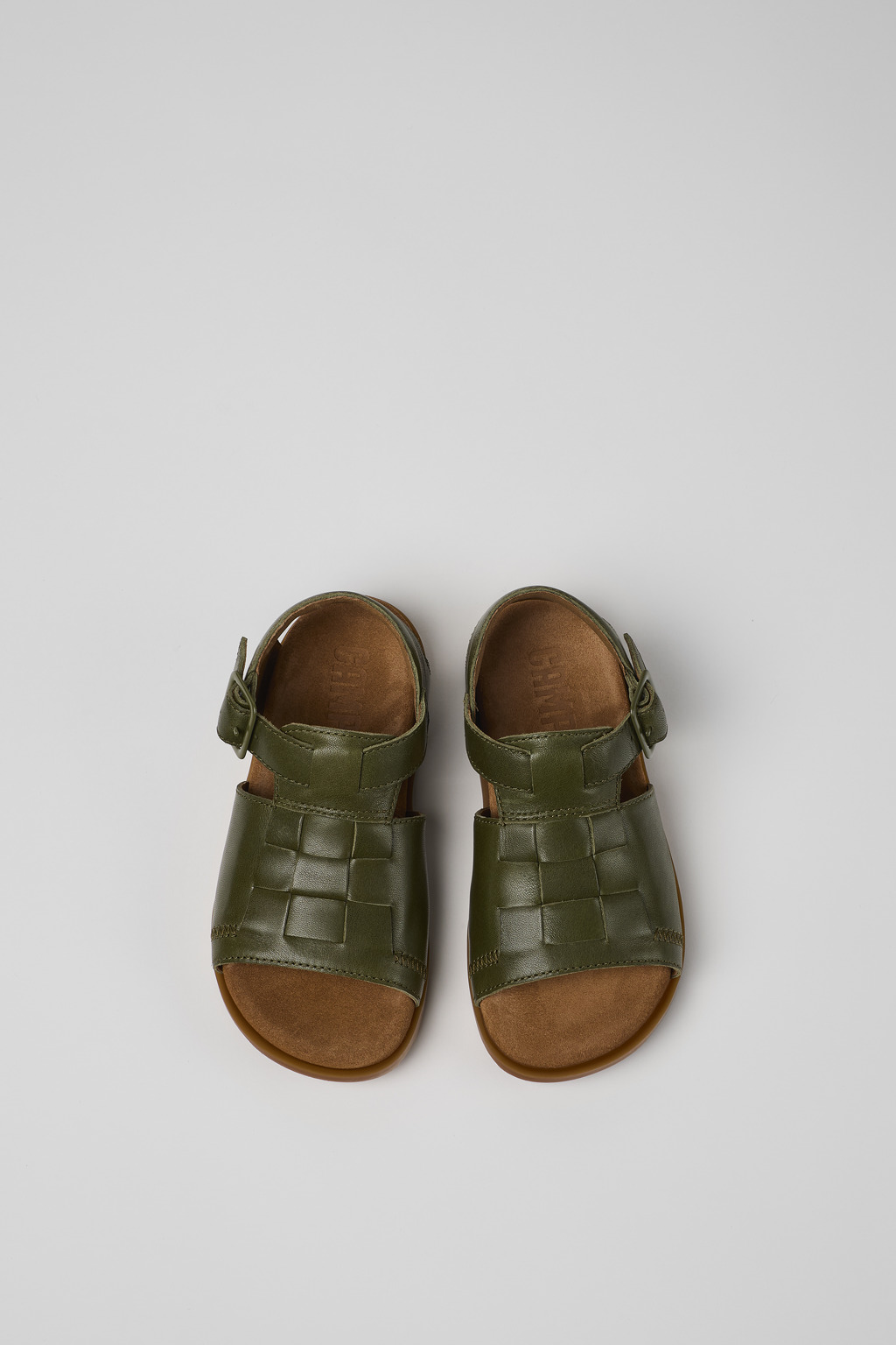 Brutus Sandal Green Leather Sandal - Image 4