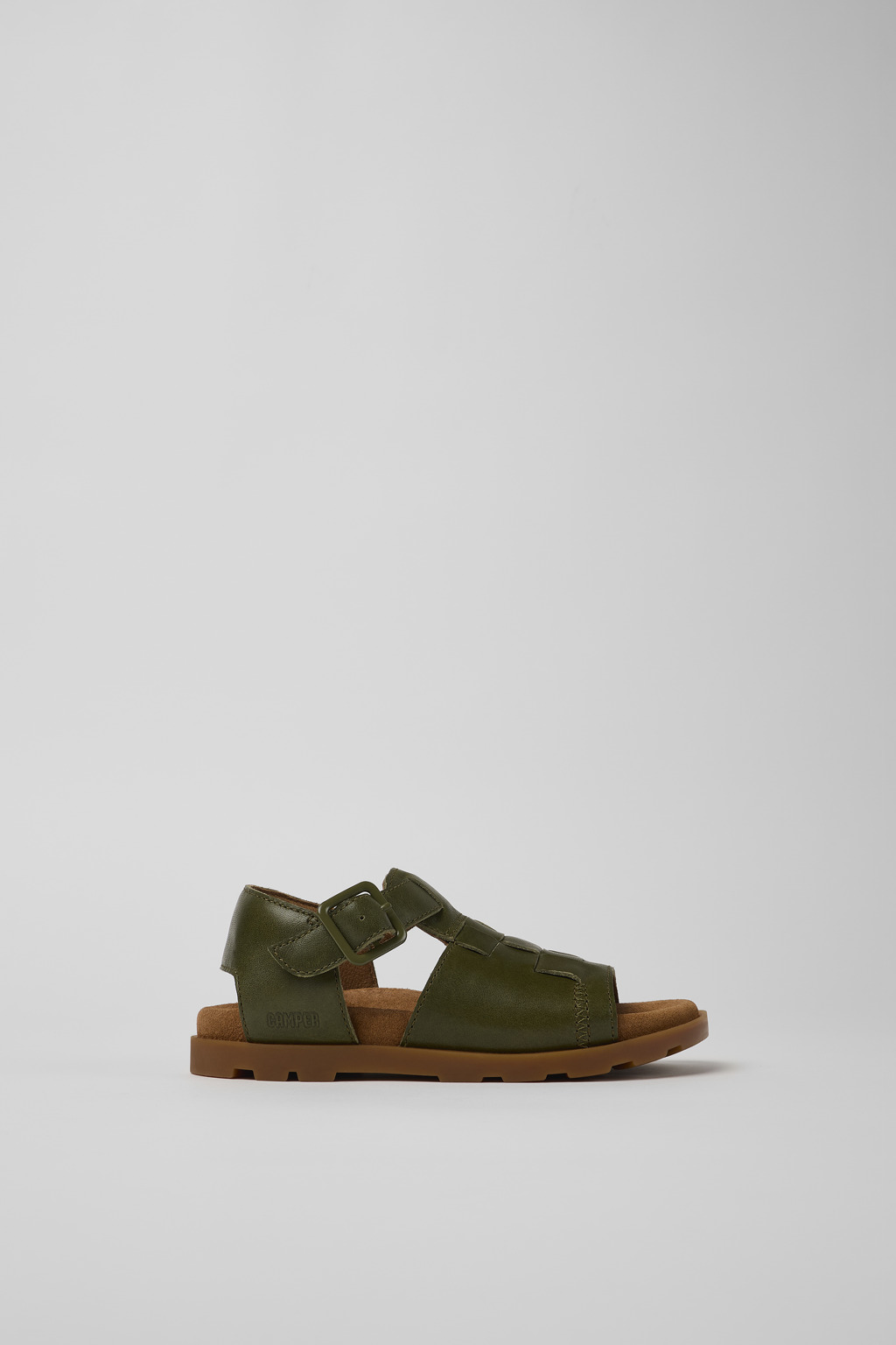 Brutus Sandal Green Leather Sandal - Image 2