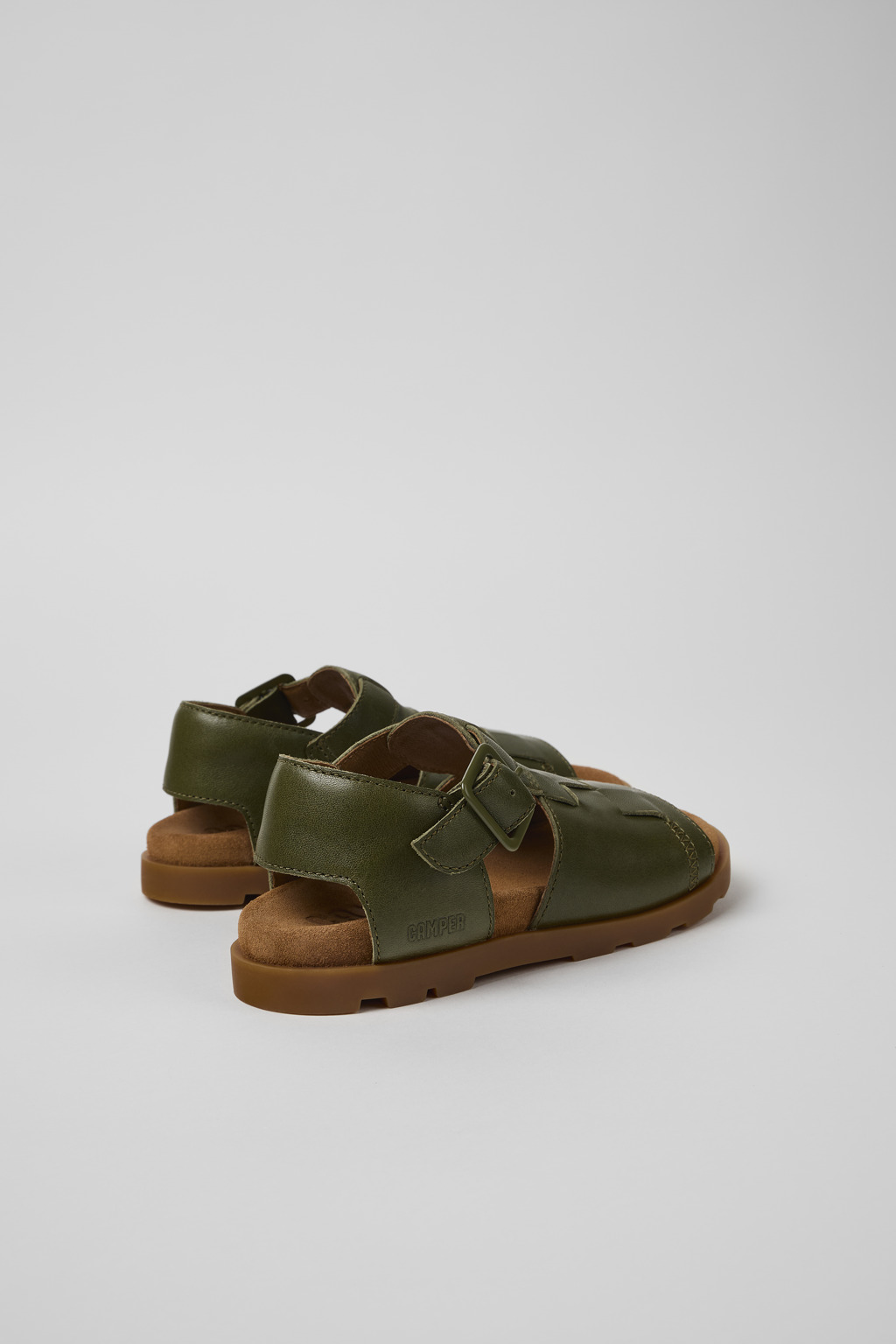 Brutus Sandal Green Leather Sandal - Image 3