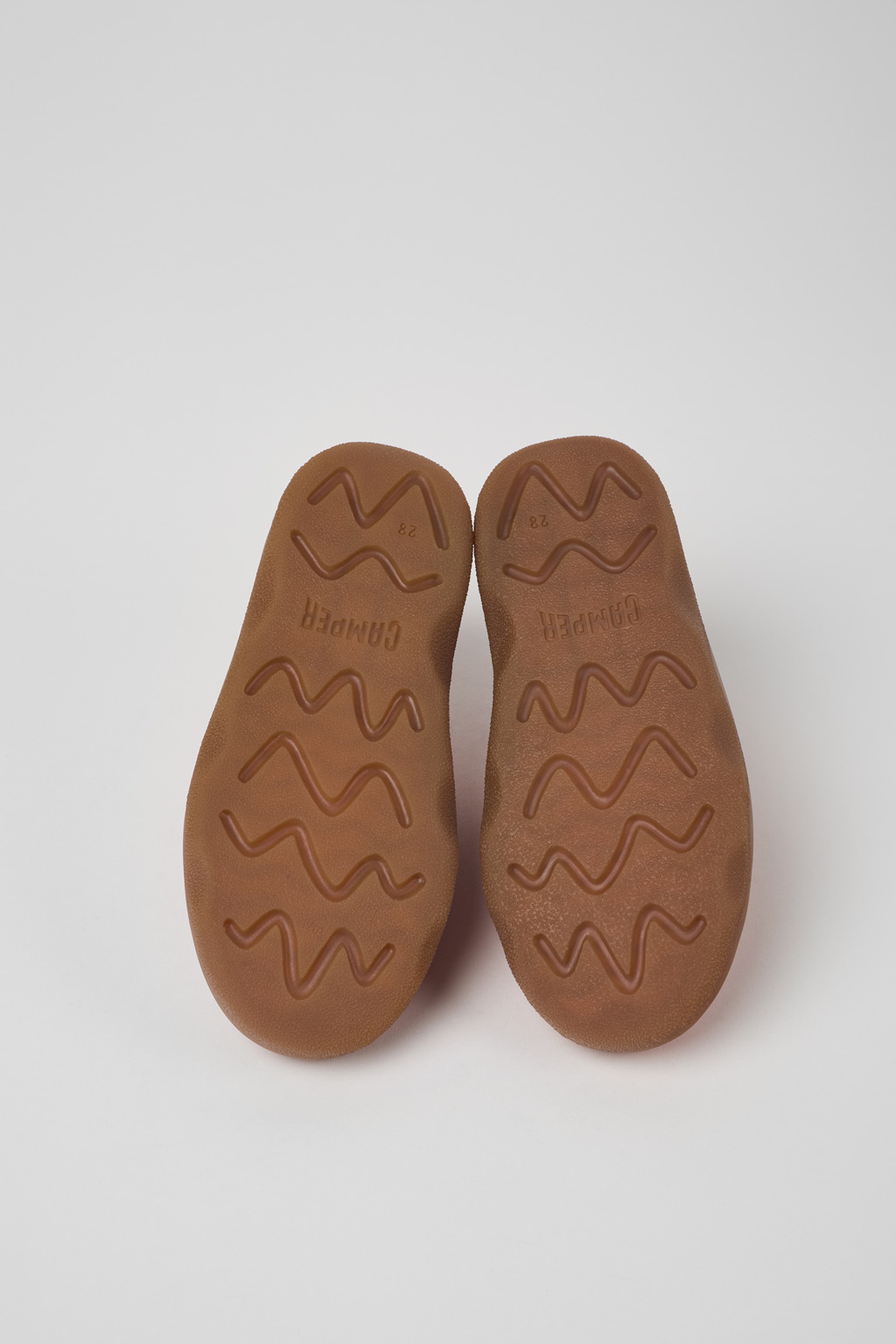 Kiddo Orange leather shoes for kids - Image 5
