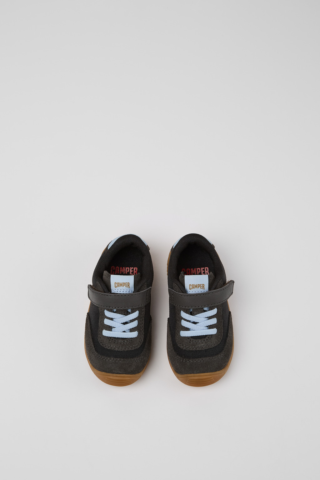 Dadda Black textile and nubuck sneakers for kids - Image 4