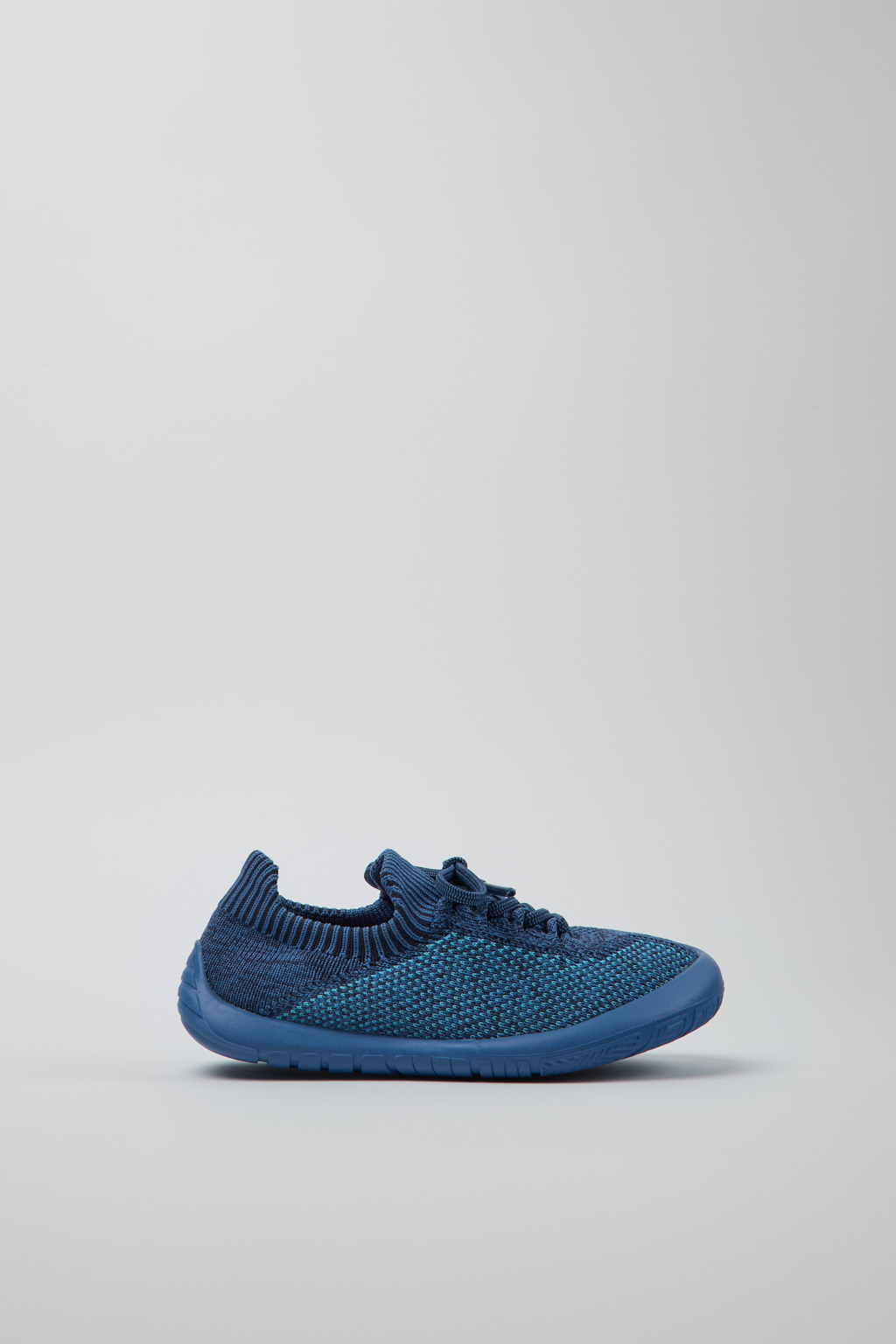 Peu Blue Simplified Knit Uppers Kids' Sneakers. - Image 2