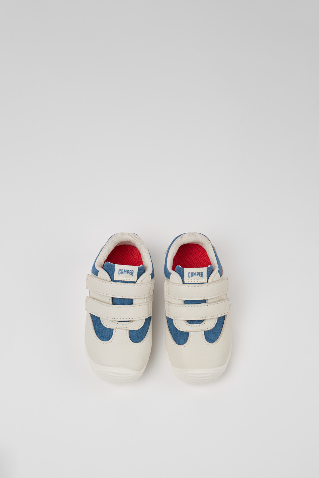 Dadda Multicolor Textile and Leather Sneakers for Kids. - Image 4