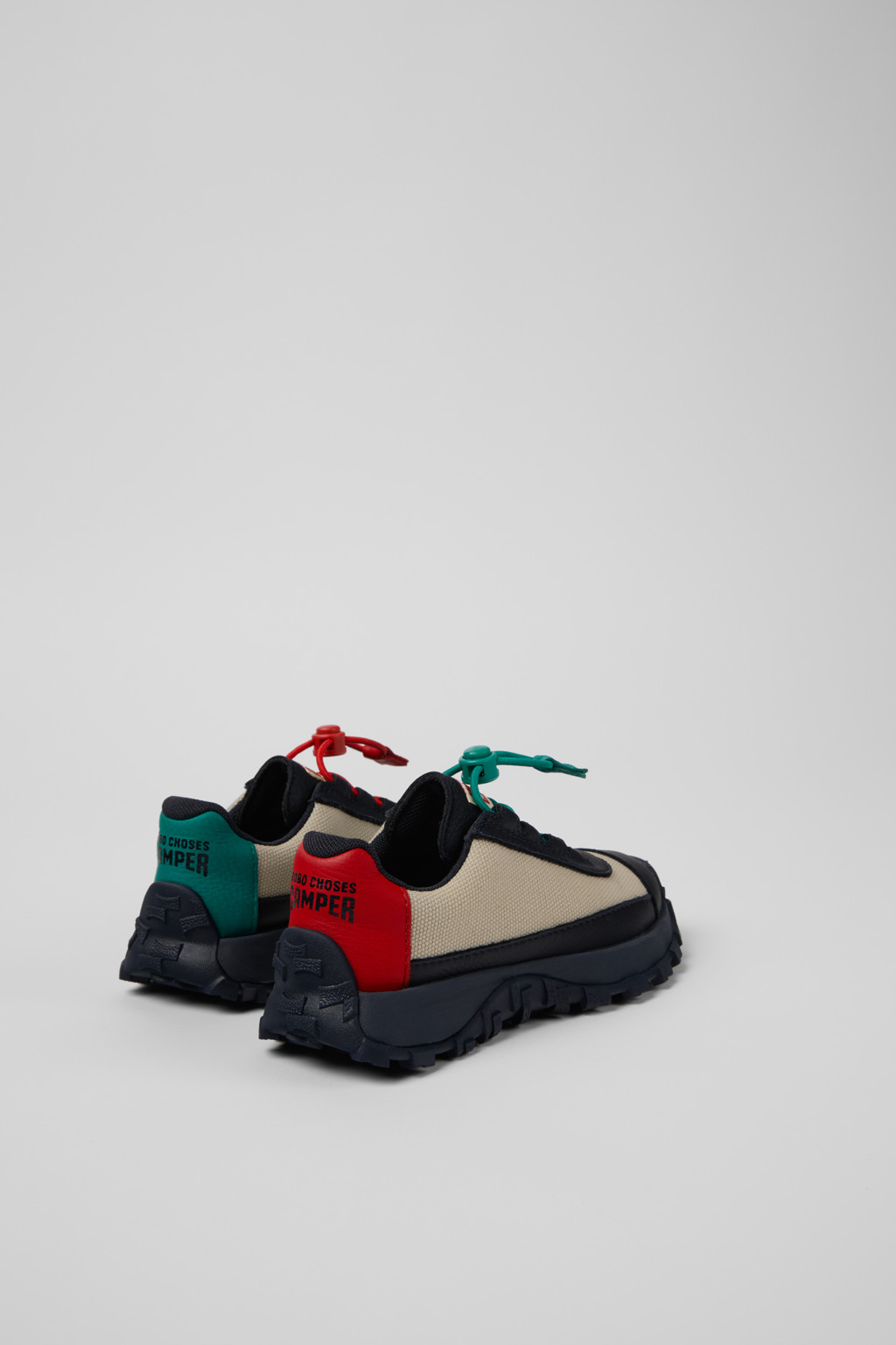 Bobo Choses x Camper Multicolor Textile and Leather Kids' Sneaker. - Image 3